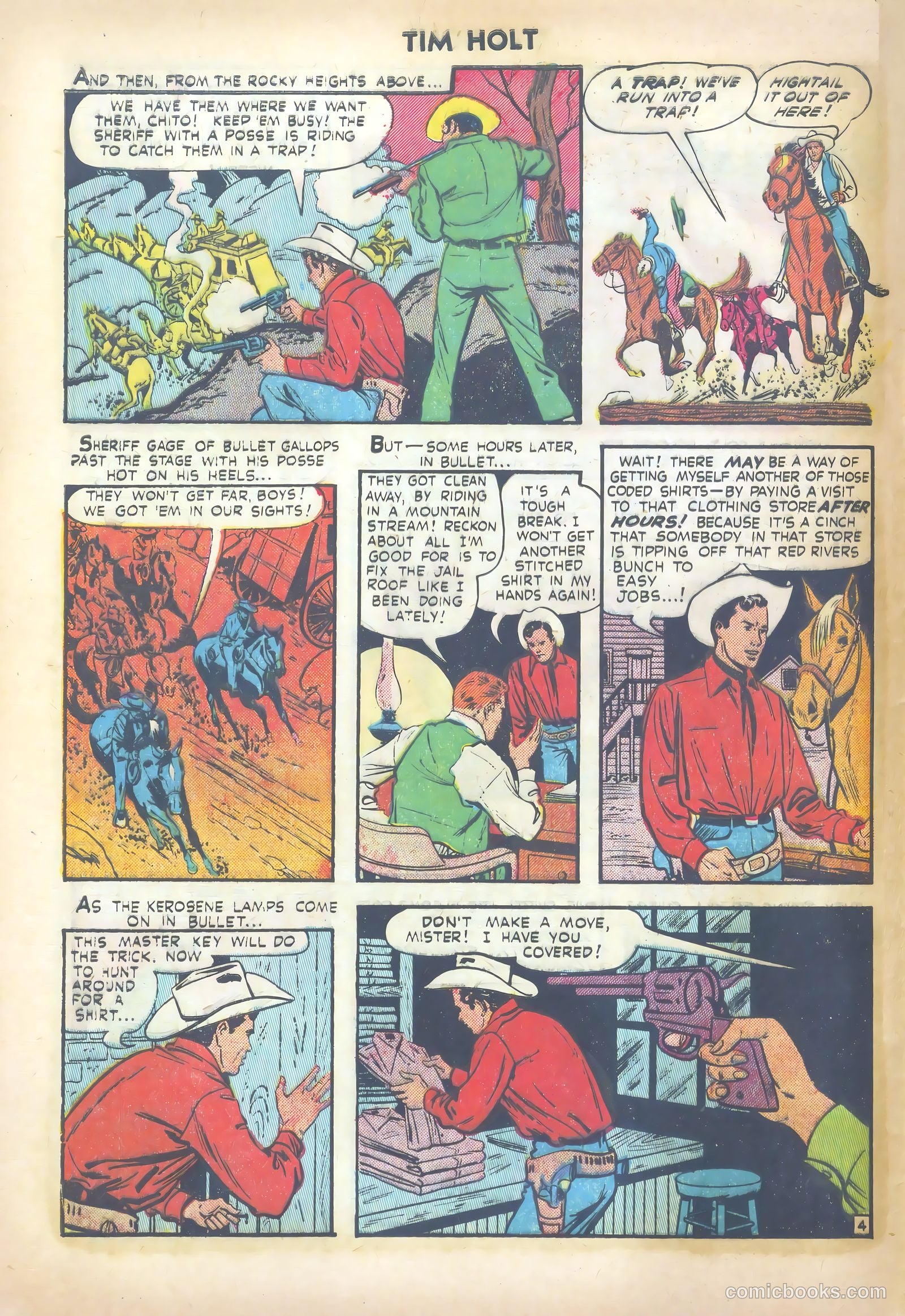 Tim Holt #26 (1951) — page 6 of 36