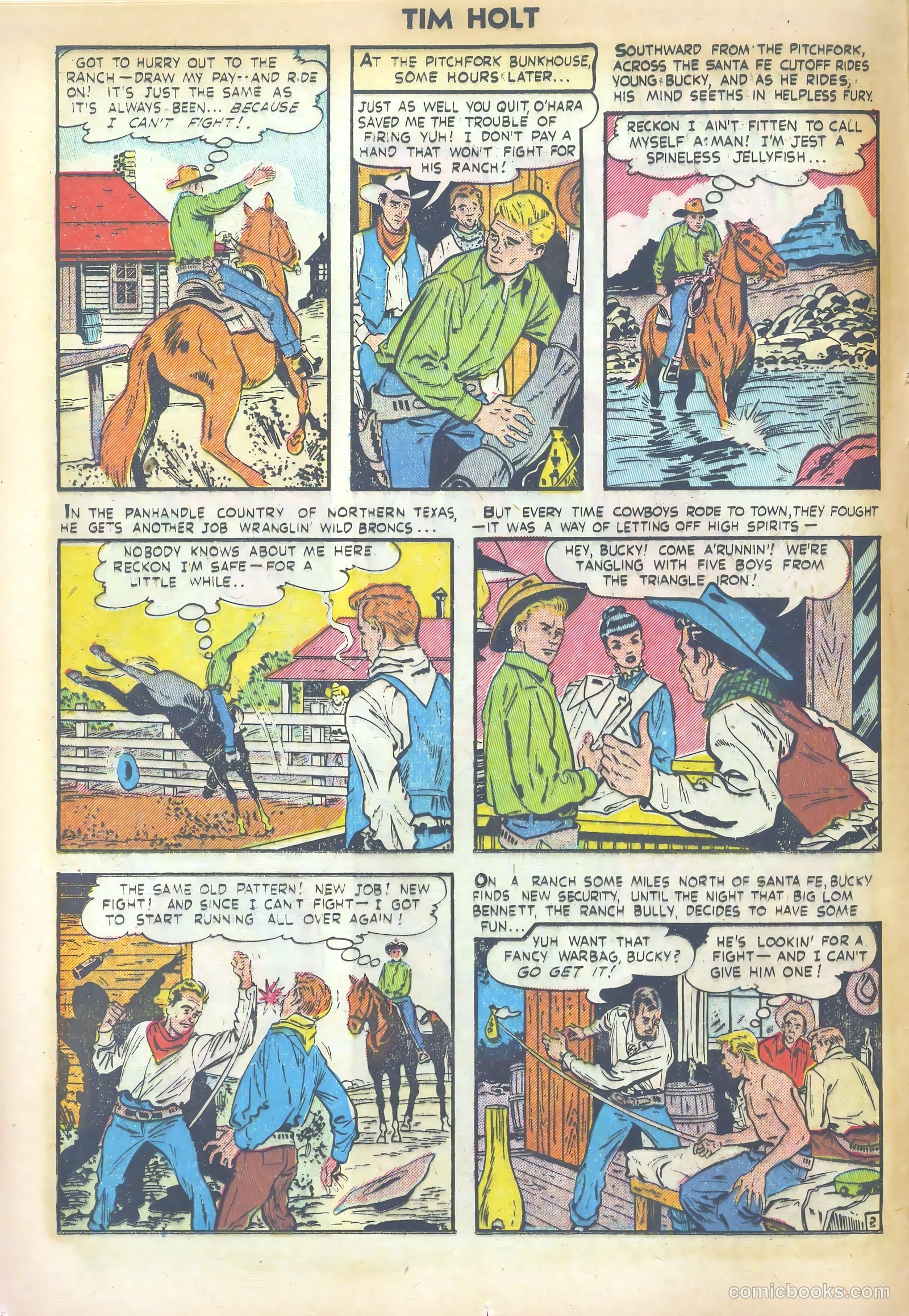 Tim Holt #26 (1951) — page 12 of 36