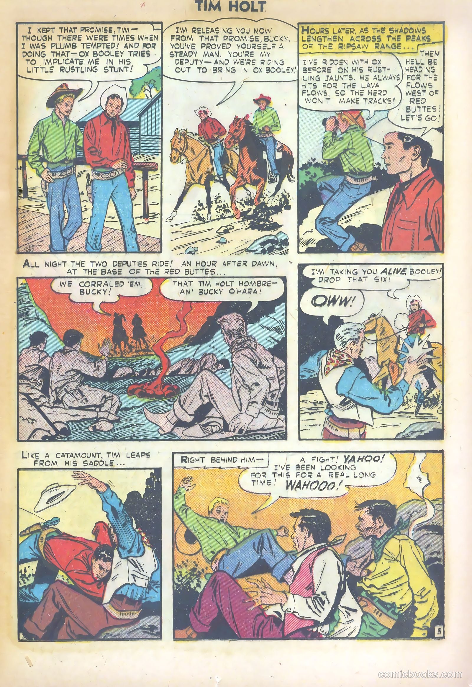 Tim Holt #26 (1951) — page 15 of 36