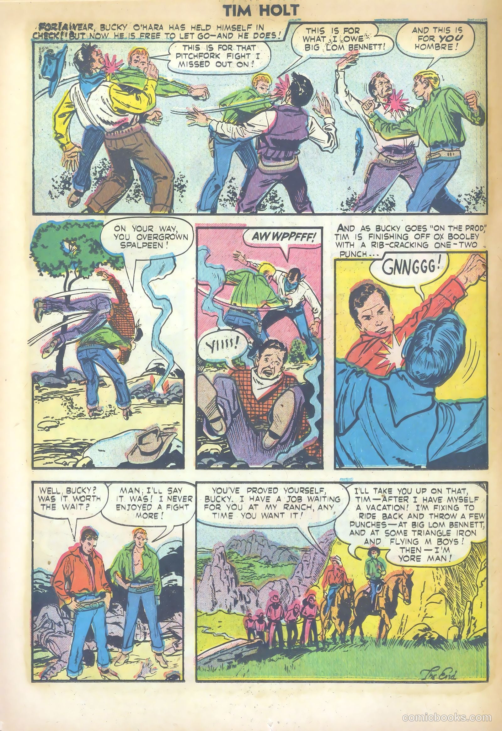 Tim Holt #26 (1951) — page 16 of 36