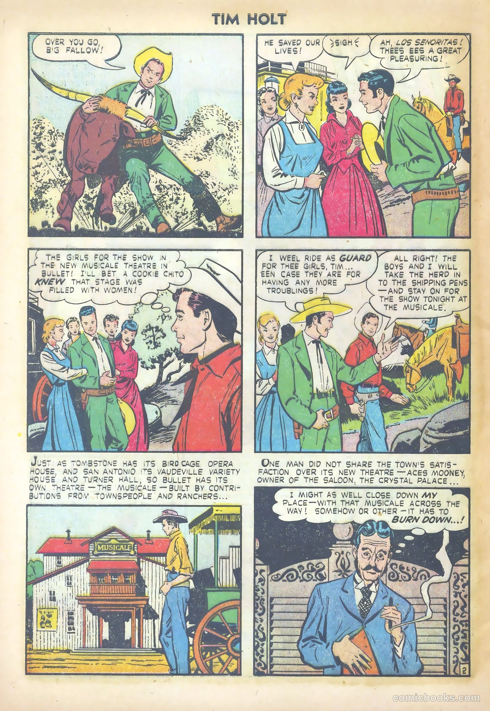 Tim Holt #26 (1951) — page 28 of 36