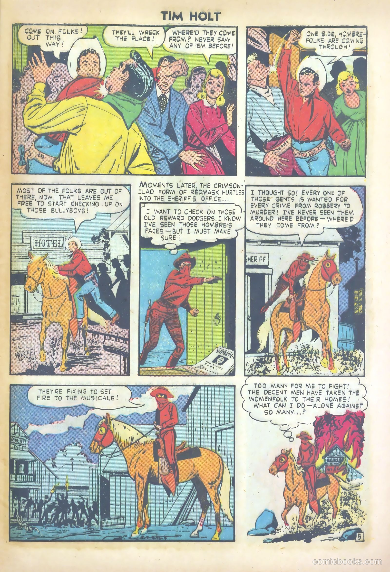 Tim Holt #26 (1951) — page 31 of 36
