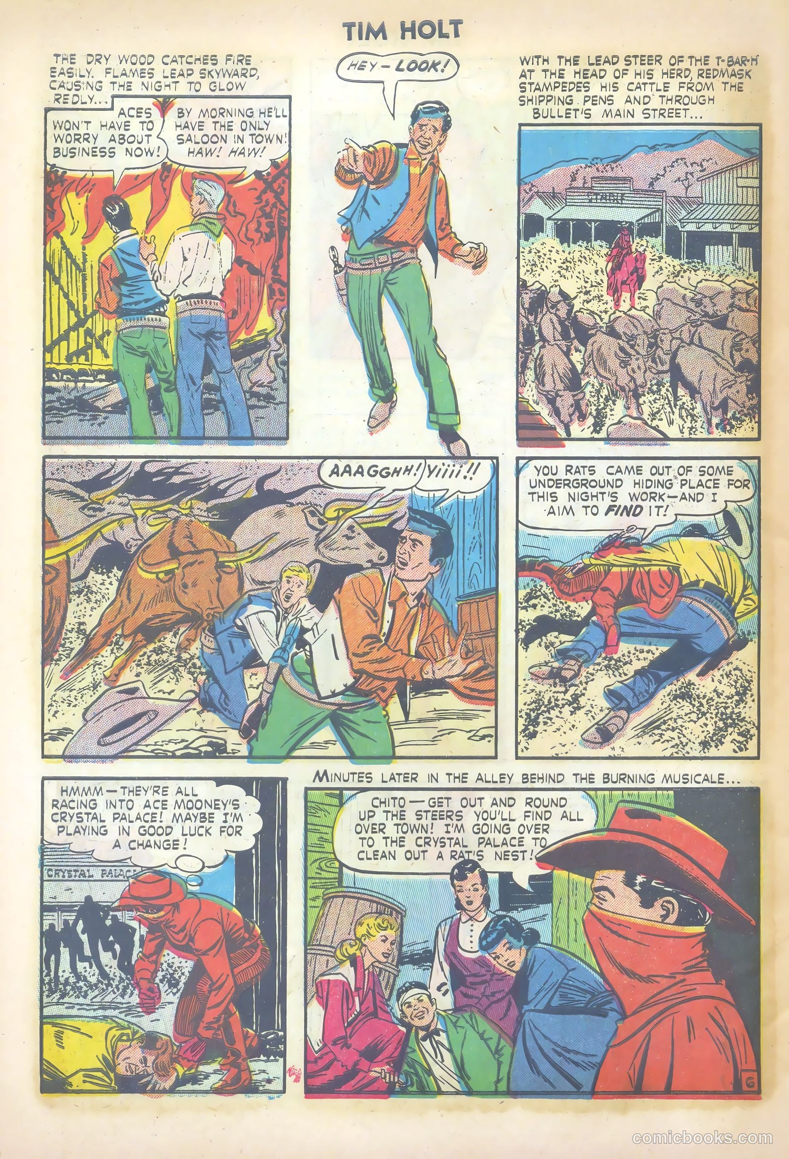 Tim Holt #26 (1951) — page 32 of 36
