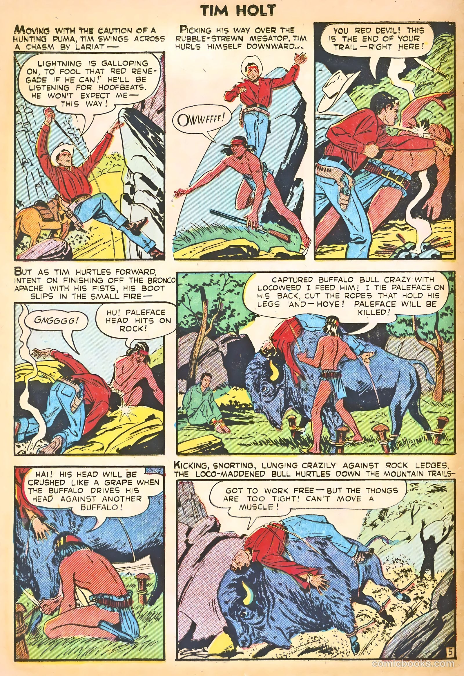 Tim Holt #27 (1951) — page 14 of 36