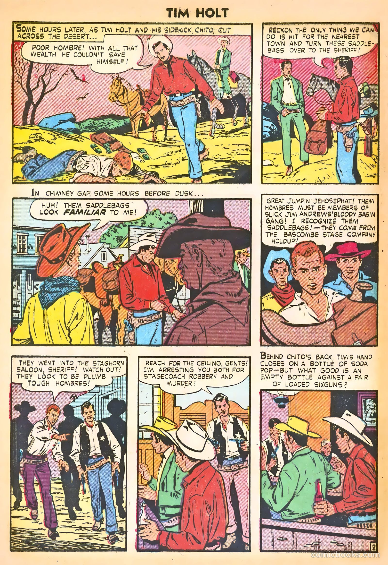 Tim Holt #27 (1951) — page 28 of 36