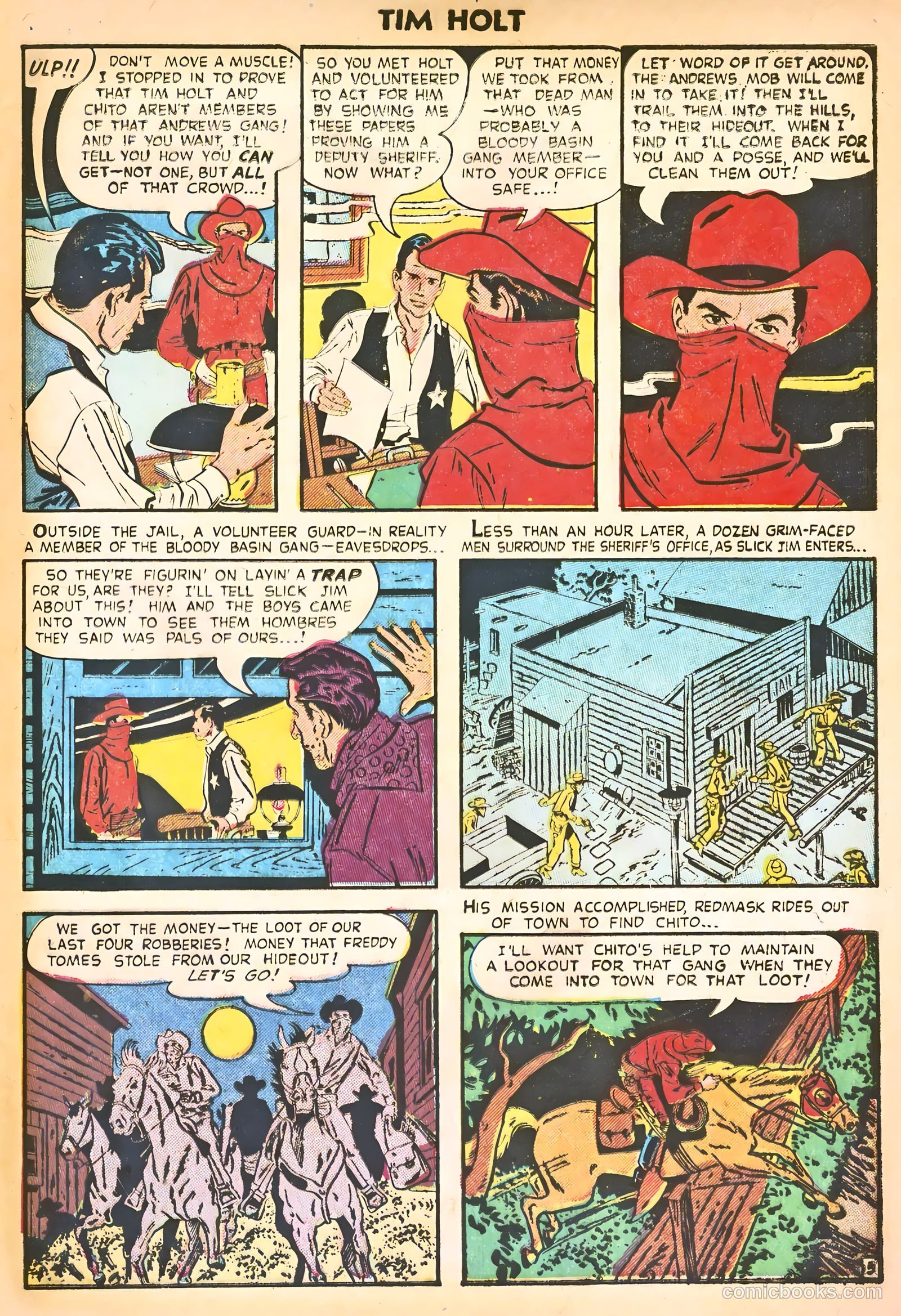 Tim Holt #27 (1951) — page 31 of 36