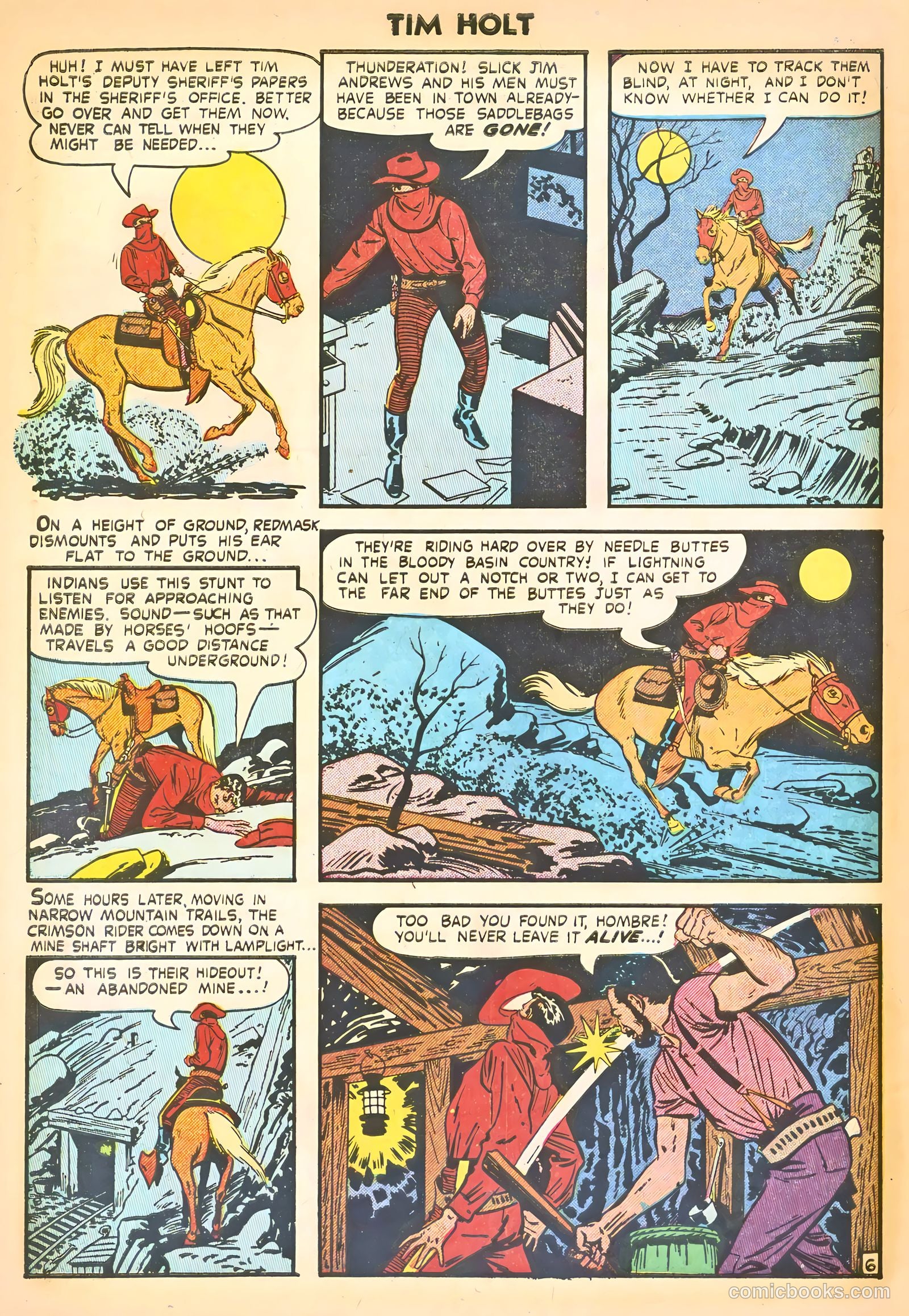 Tim Holt #27 (1951) — page 32 of 36