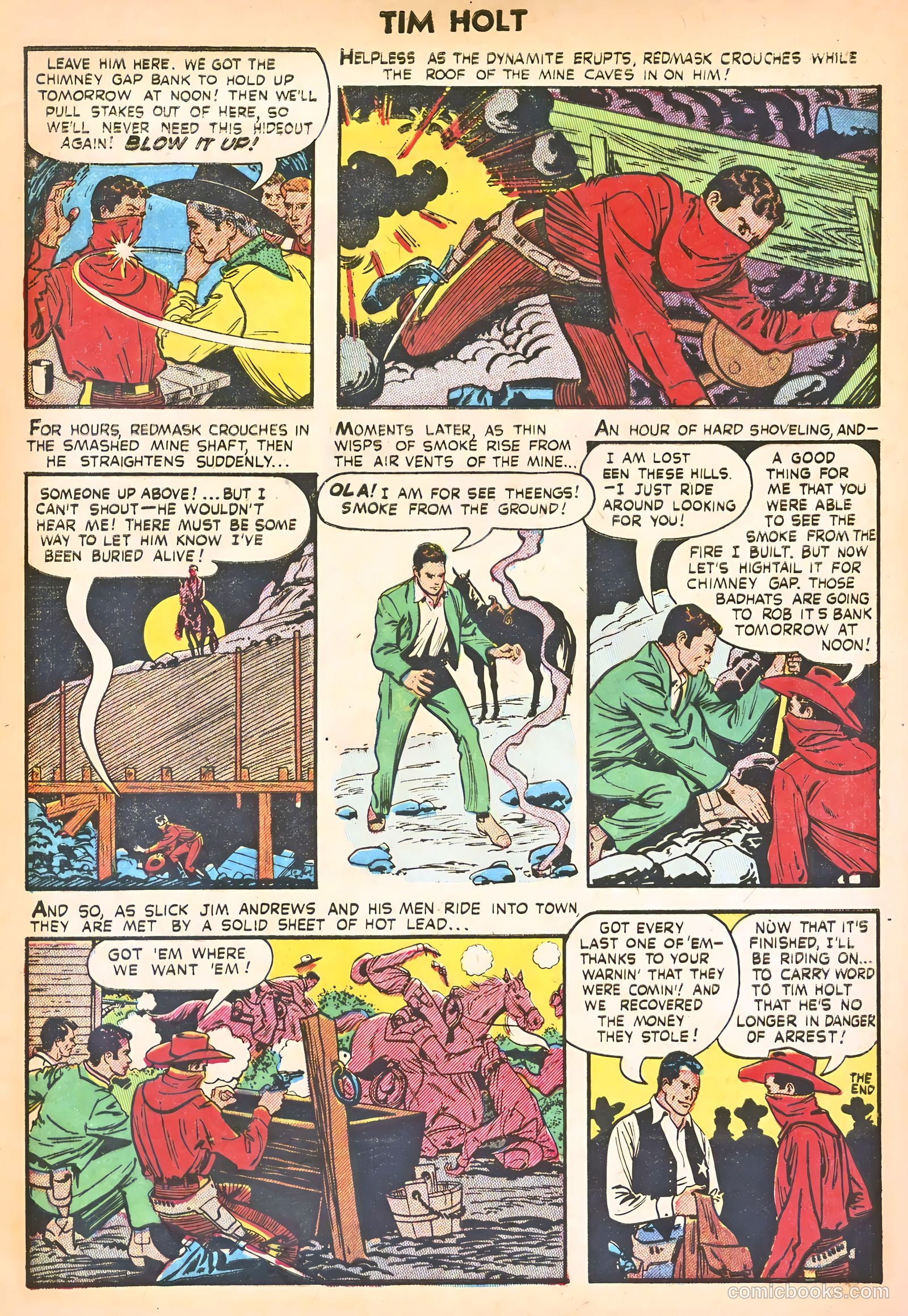 Tim Holt #27 (1951) — page 33 of 36