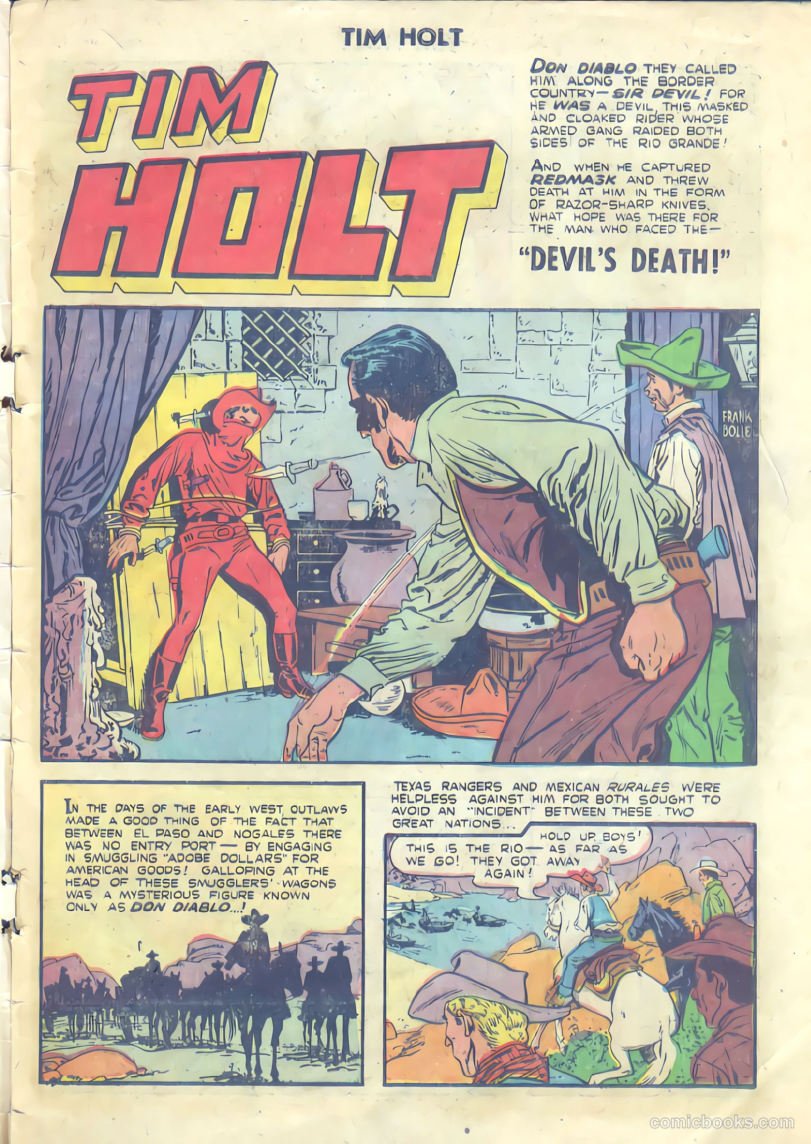Tim Holt #28 (1952) — page 3 of 36