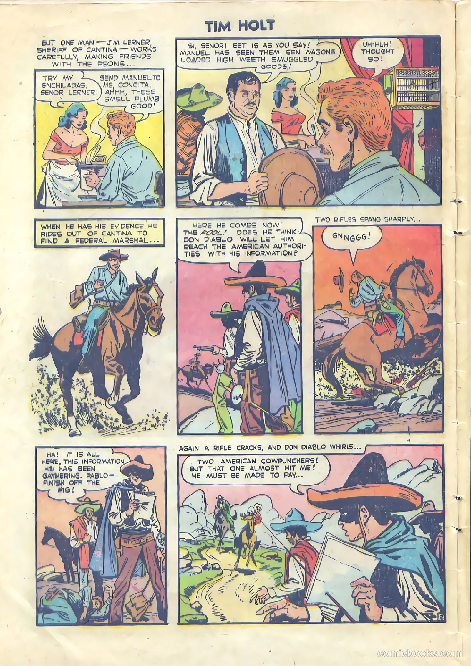 Tim Holt #28 (1952) — page 4 of 36