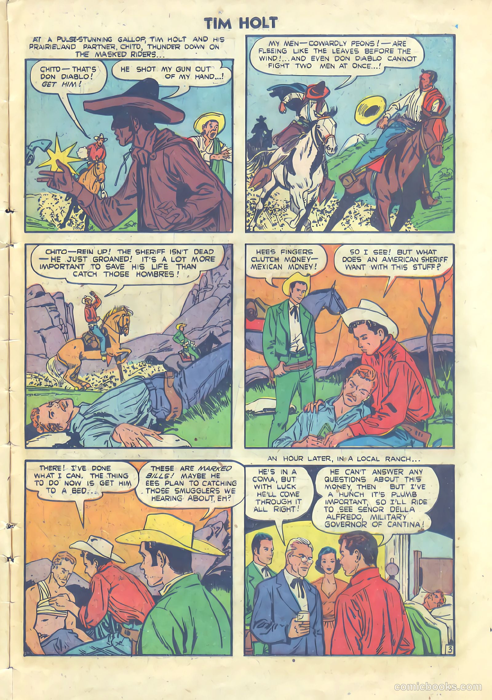 Tim Holt #28 (1952) — page 5 of 36