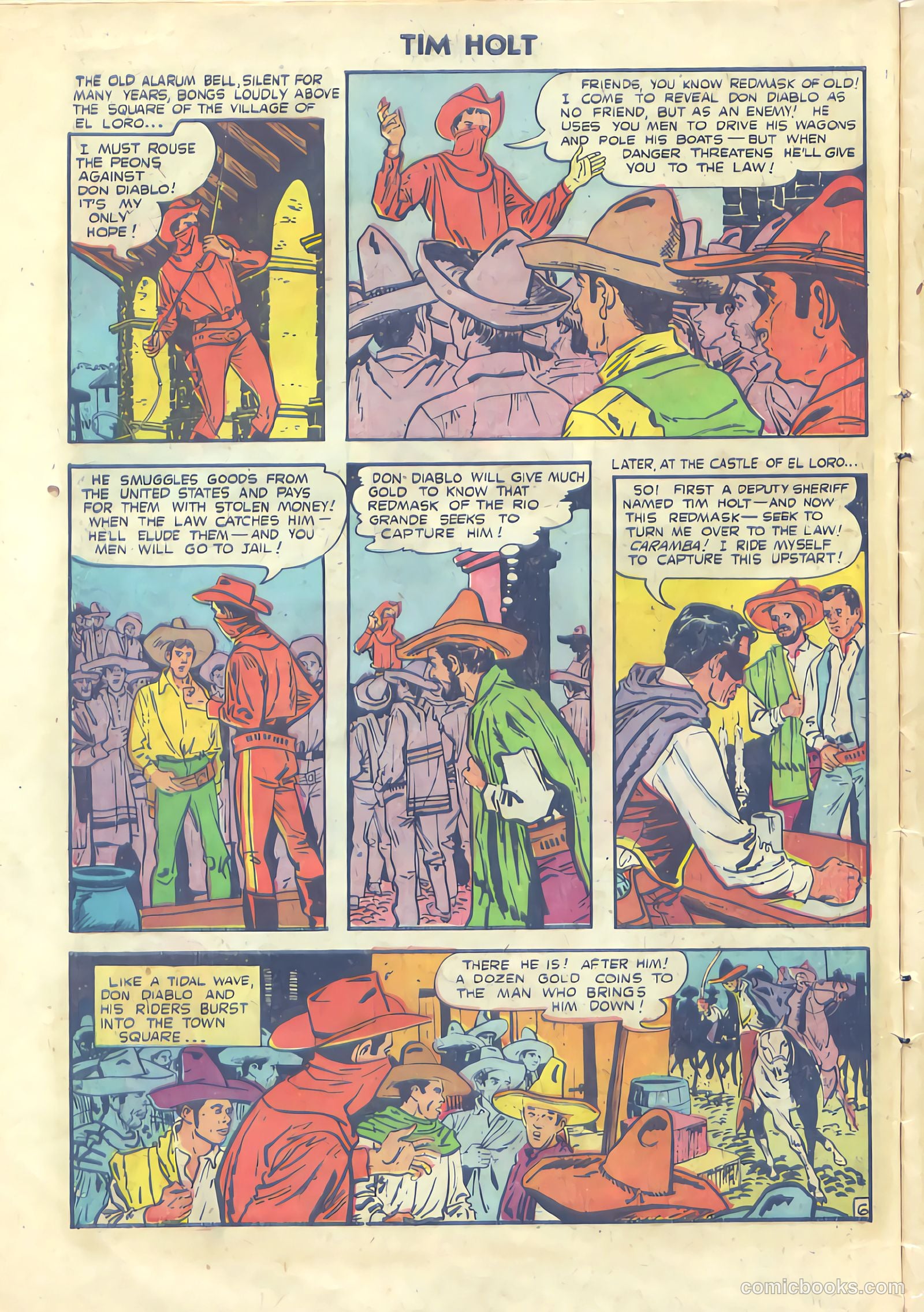 Tim Holt #28 (1952) — page 8 of 36