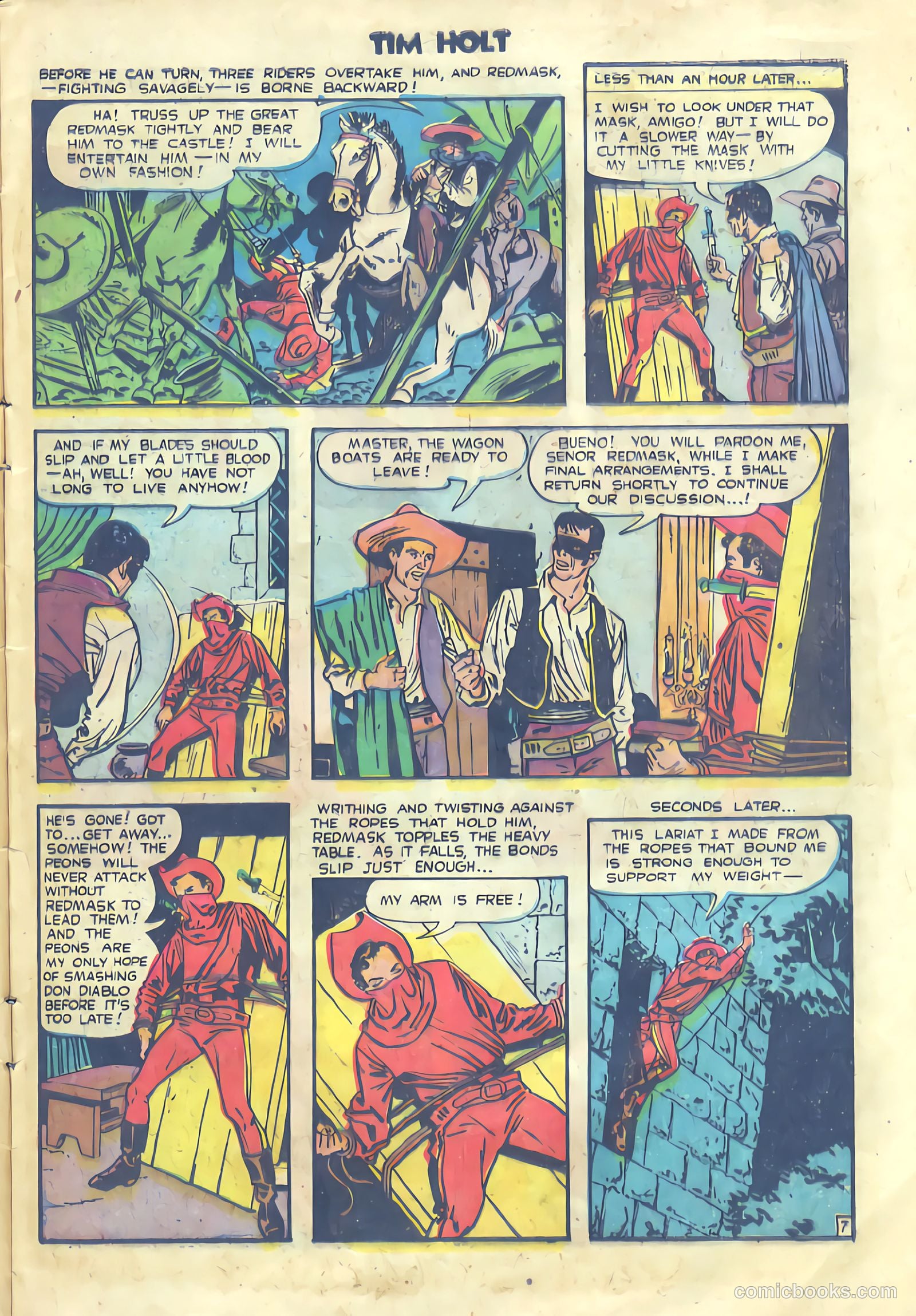 Tim Holt #28 (1952) — page 9 of 36