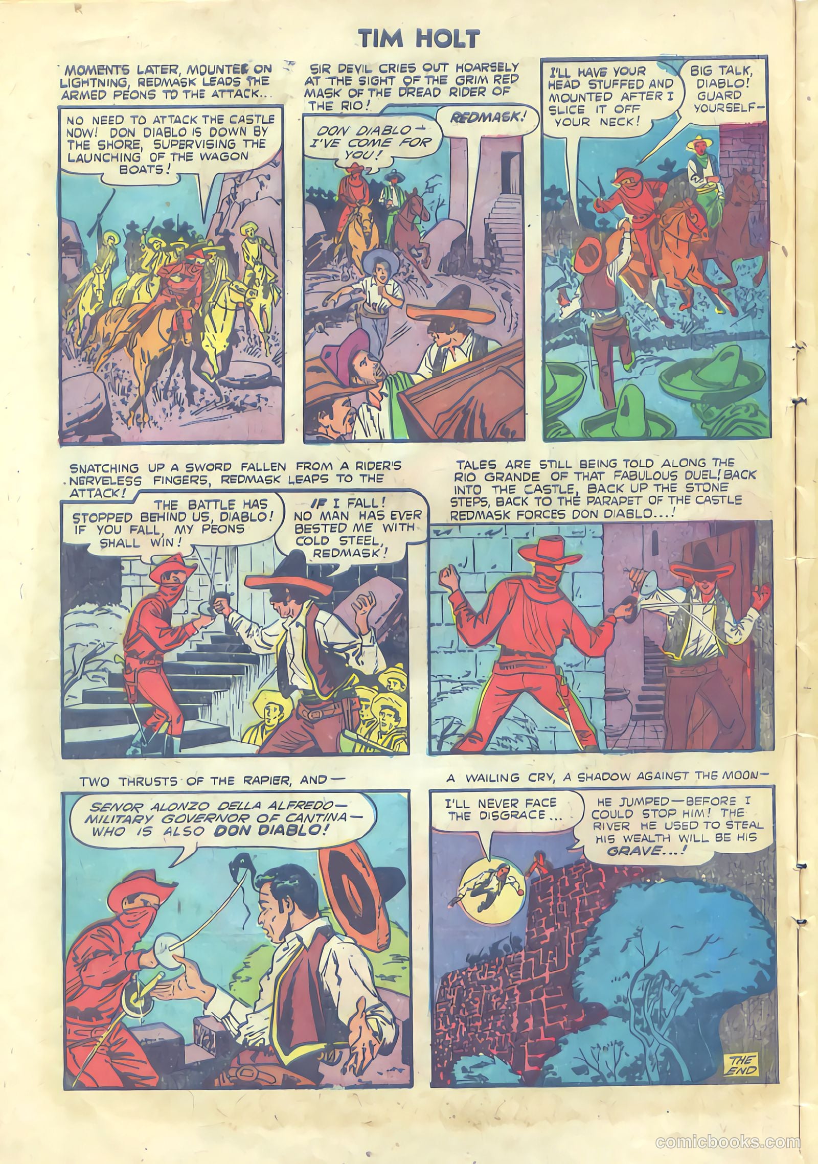 Tim Holt #28 (1952) — page 10 of 36