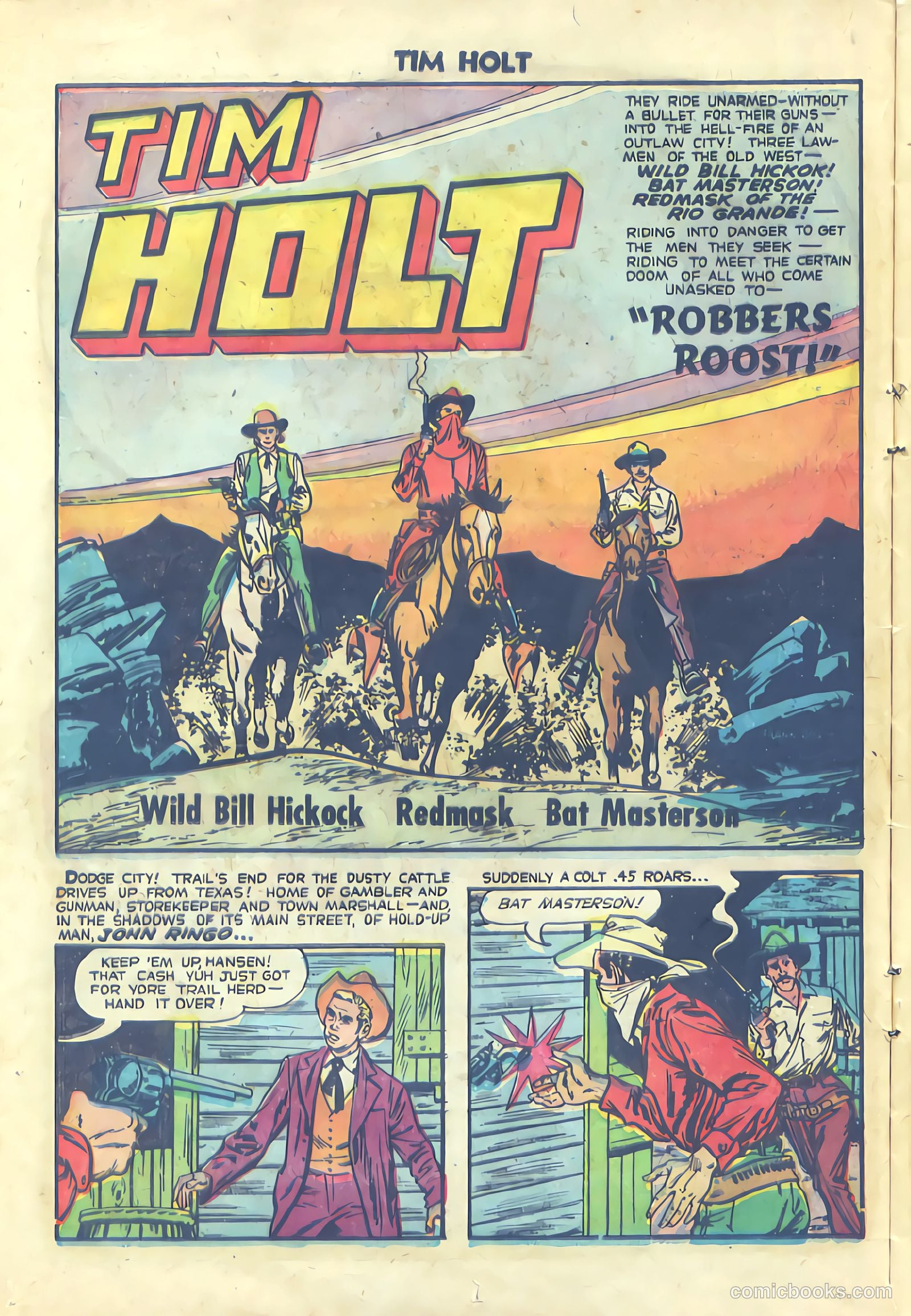 Tim Holt #28 (1952) — page 12 of 36