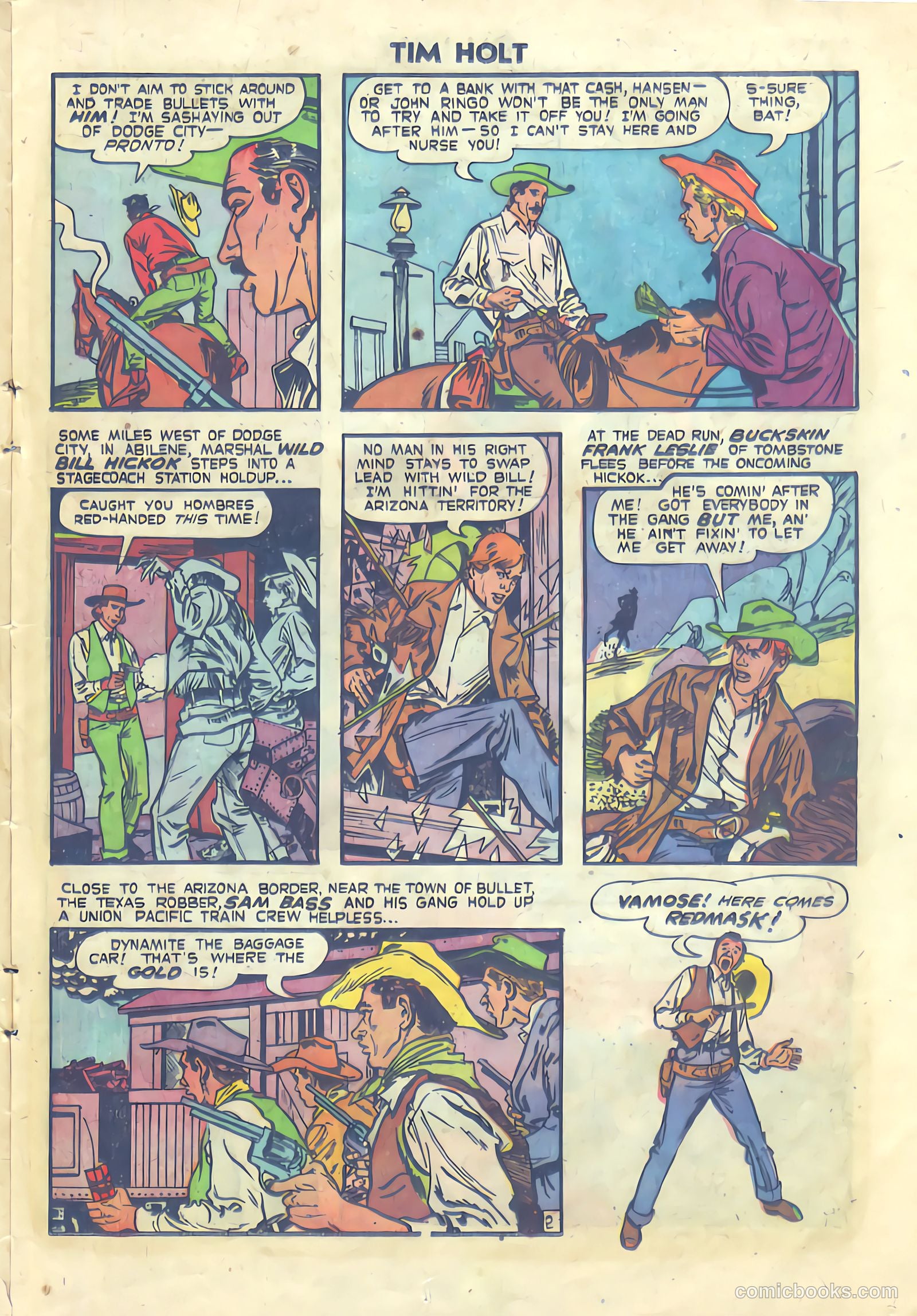 Tim Holt #28 (1952) — page 13 of 36