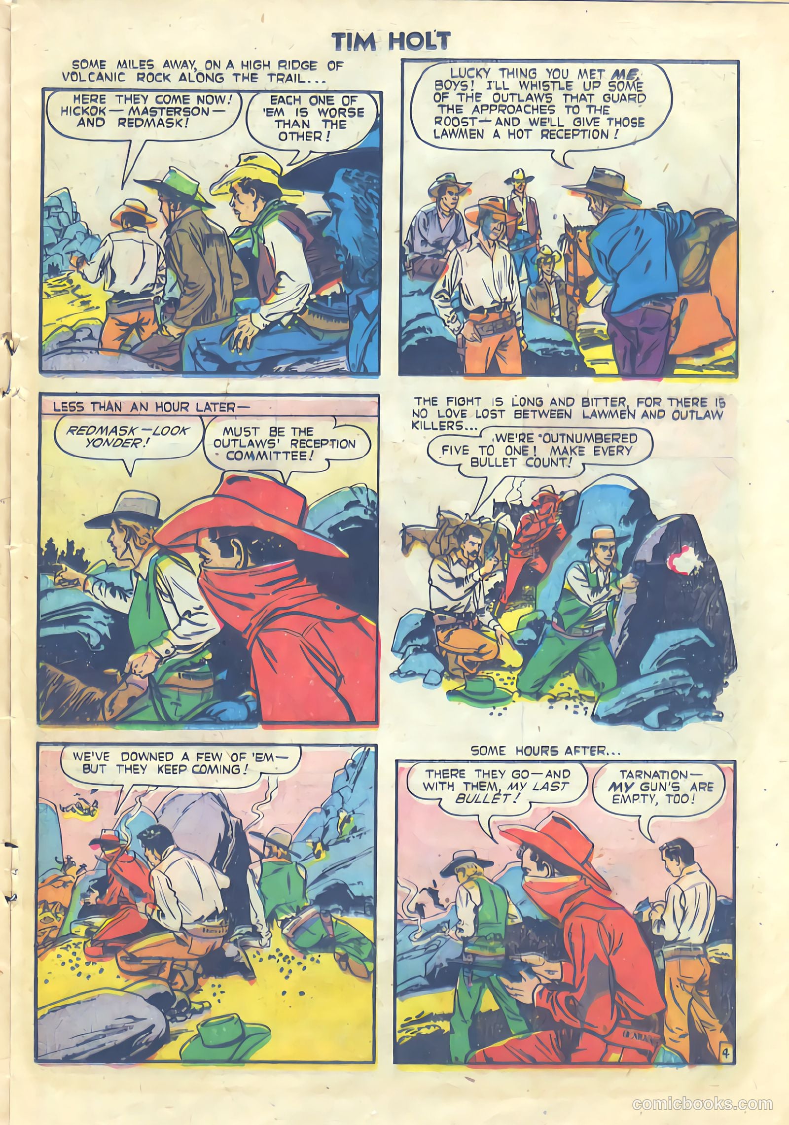 Tim Holt #28 (1952) — page 15 of 36