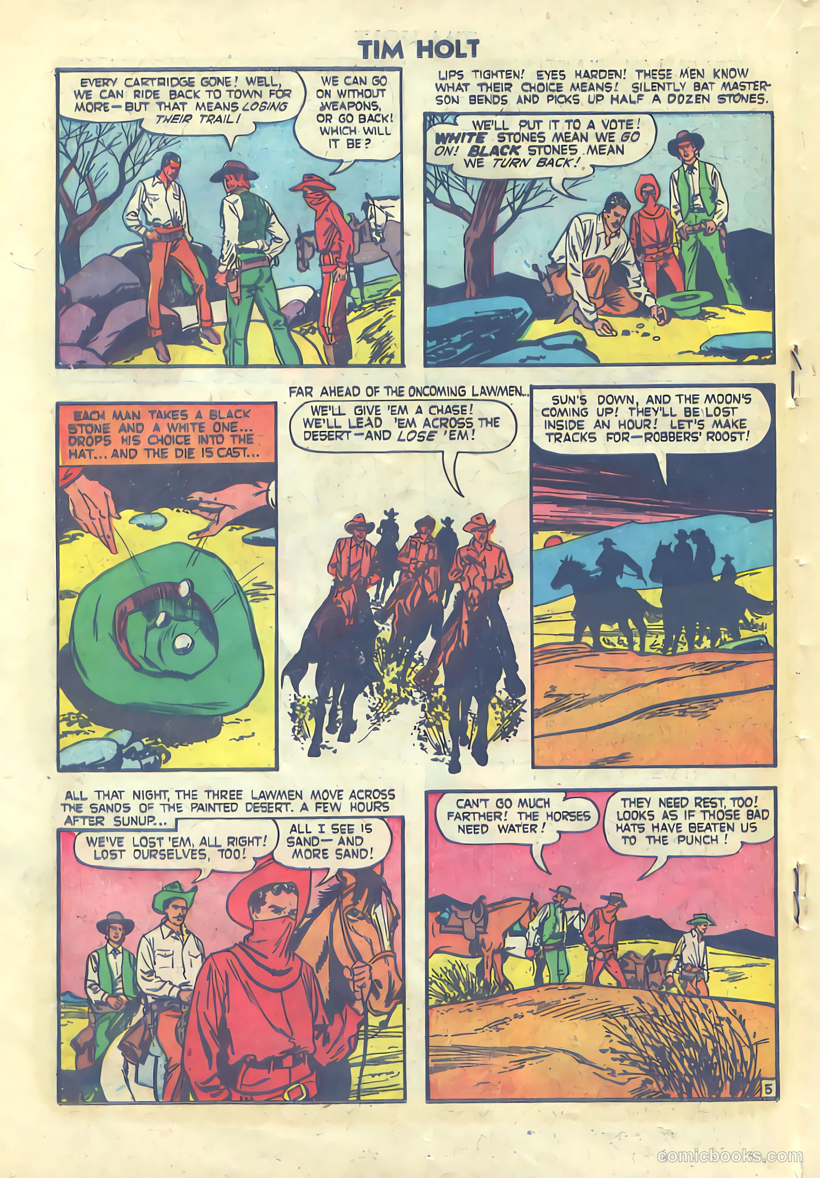 Tim Holt #28 (1952) — page 16 of 36