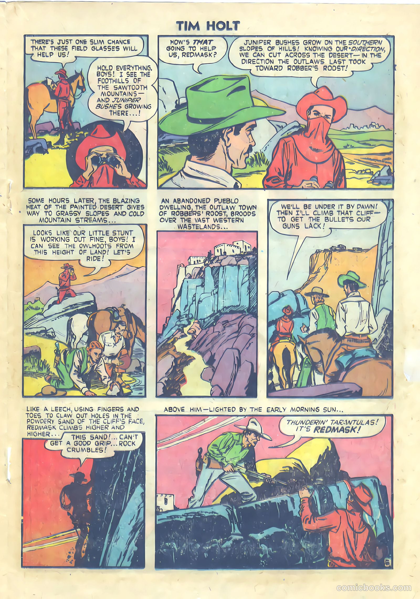 Tim Holt #28 (1952) — page 17 of 36