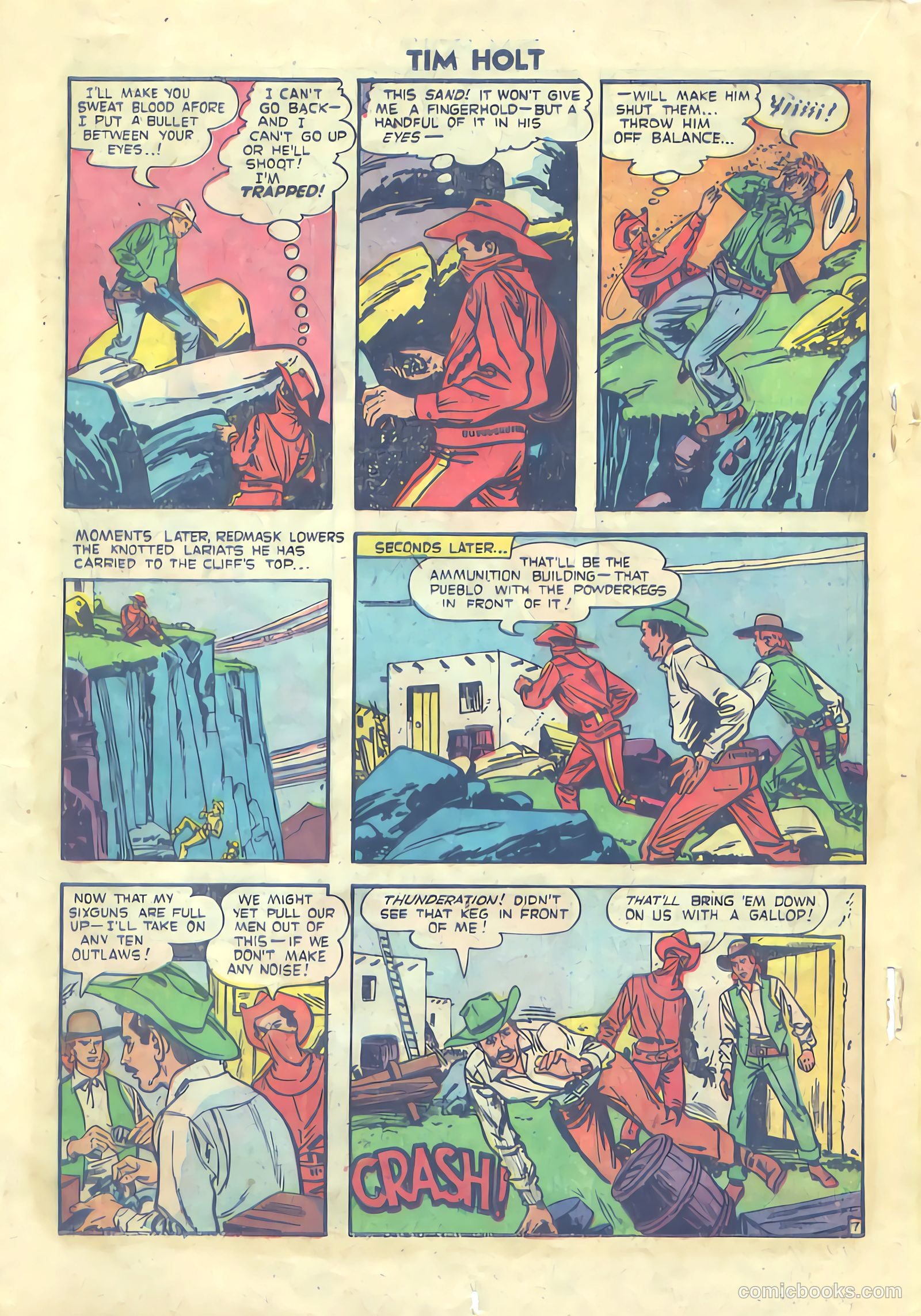 Tim Holt #28 (1952) — page 18 of 36