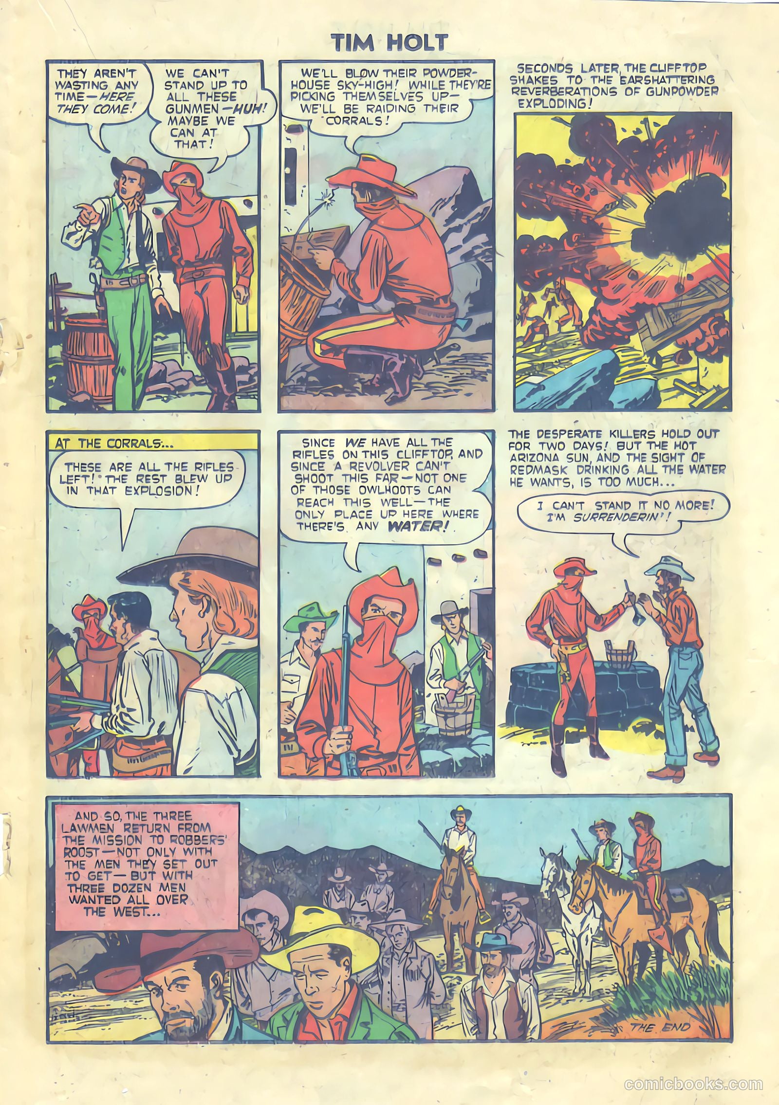 Tim Holt #28 (1952) — page 19 of 36