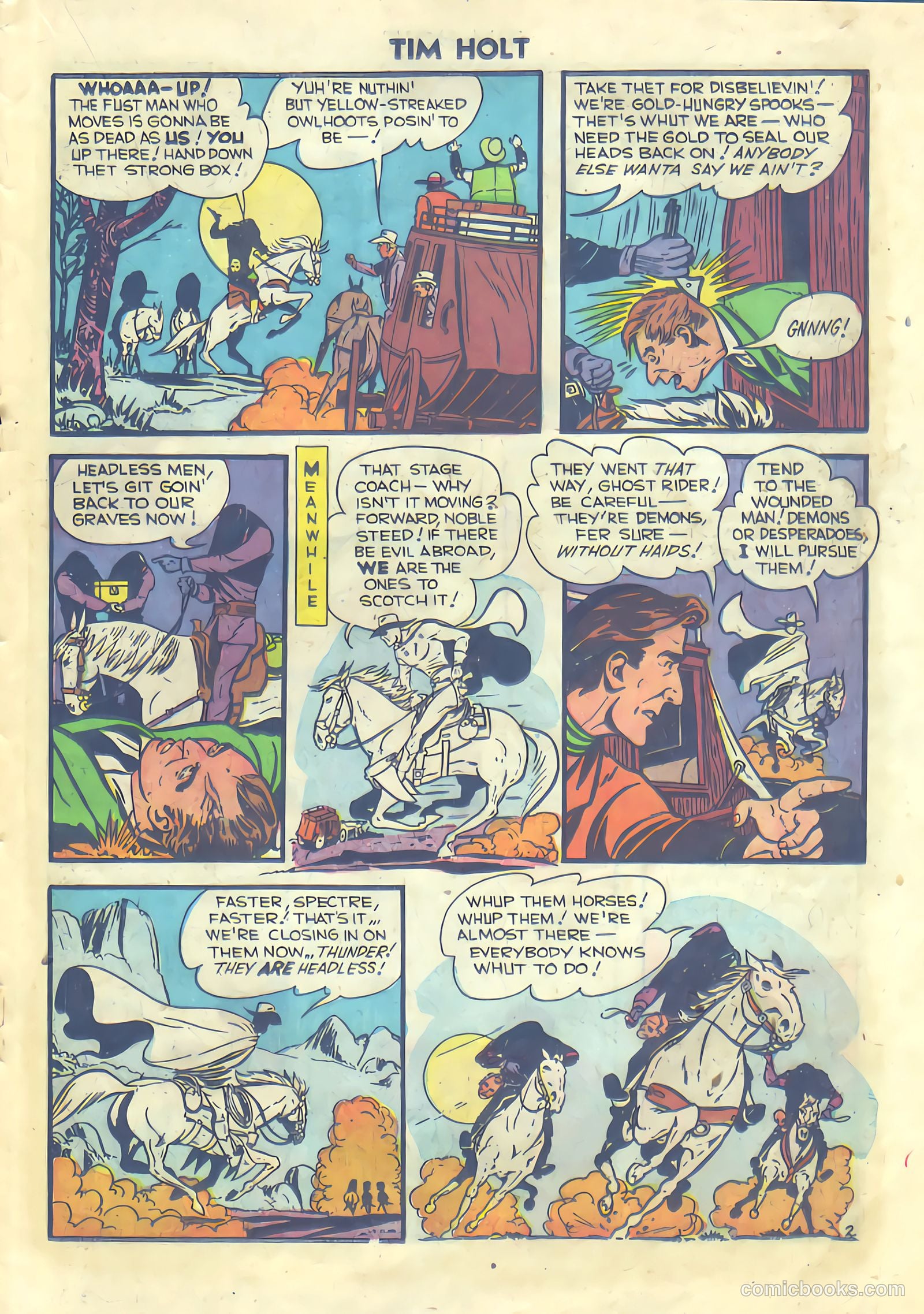Tim Holt #28 (1952) — page 21 of 36