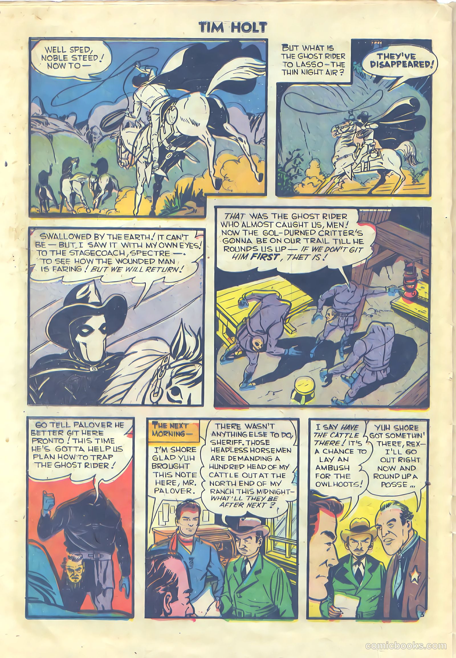 Tim Holt #28 (1952) — page 22 of 36