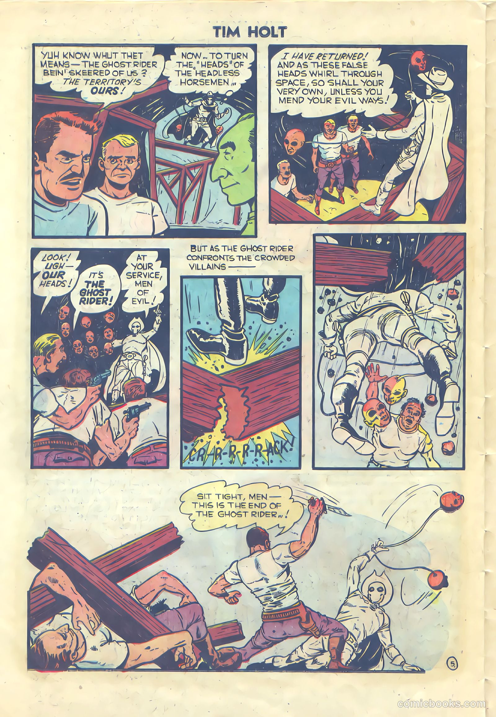 Tim Holt #28 (1952) — page 24 of 36