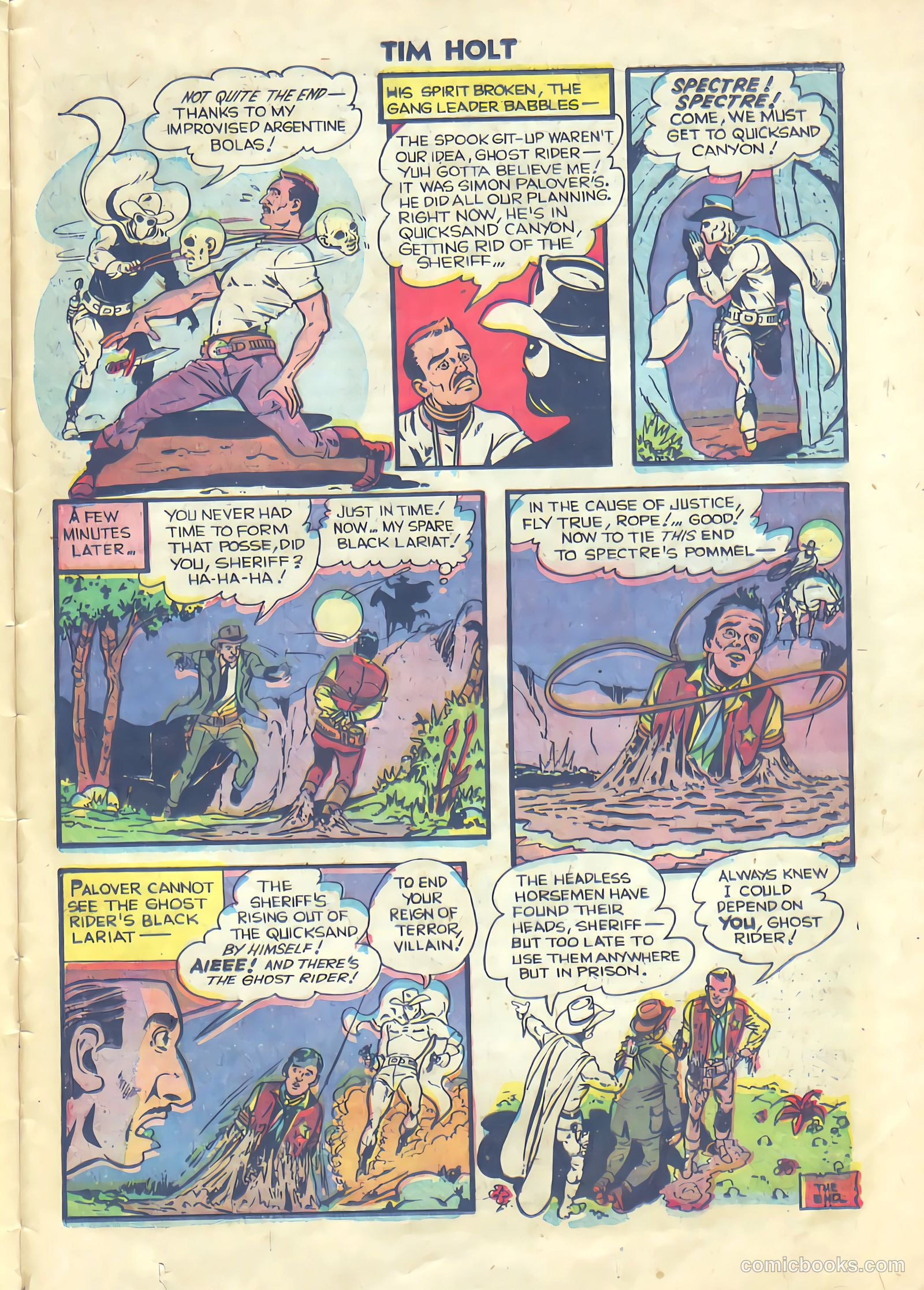 Tim Holt #28 (1952) — page 25 of 36