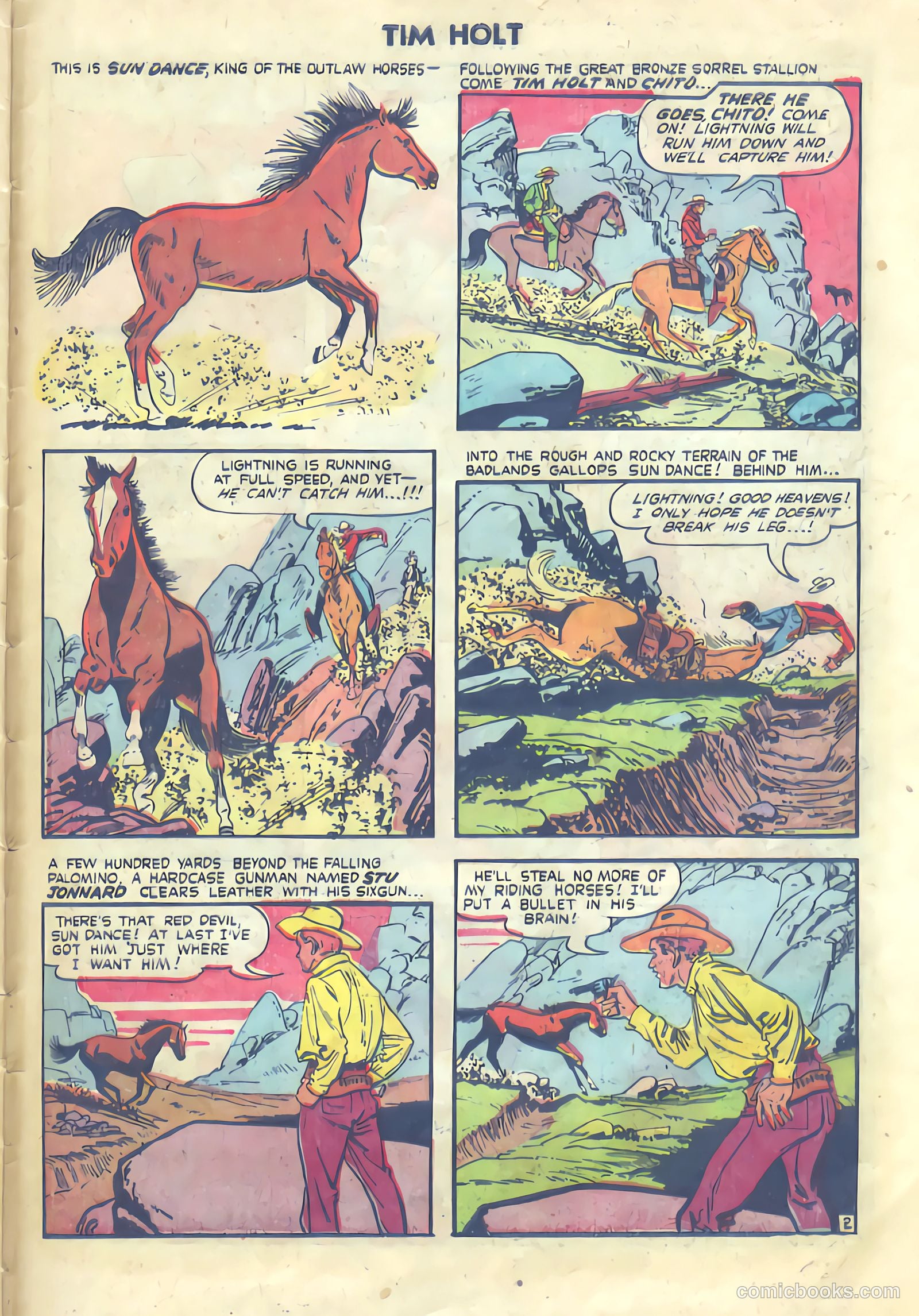 Tim Holt #28 (1952) — page 29 of 36