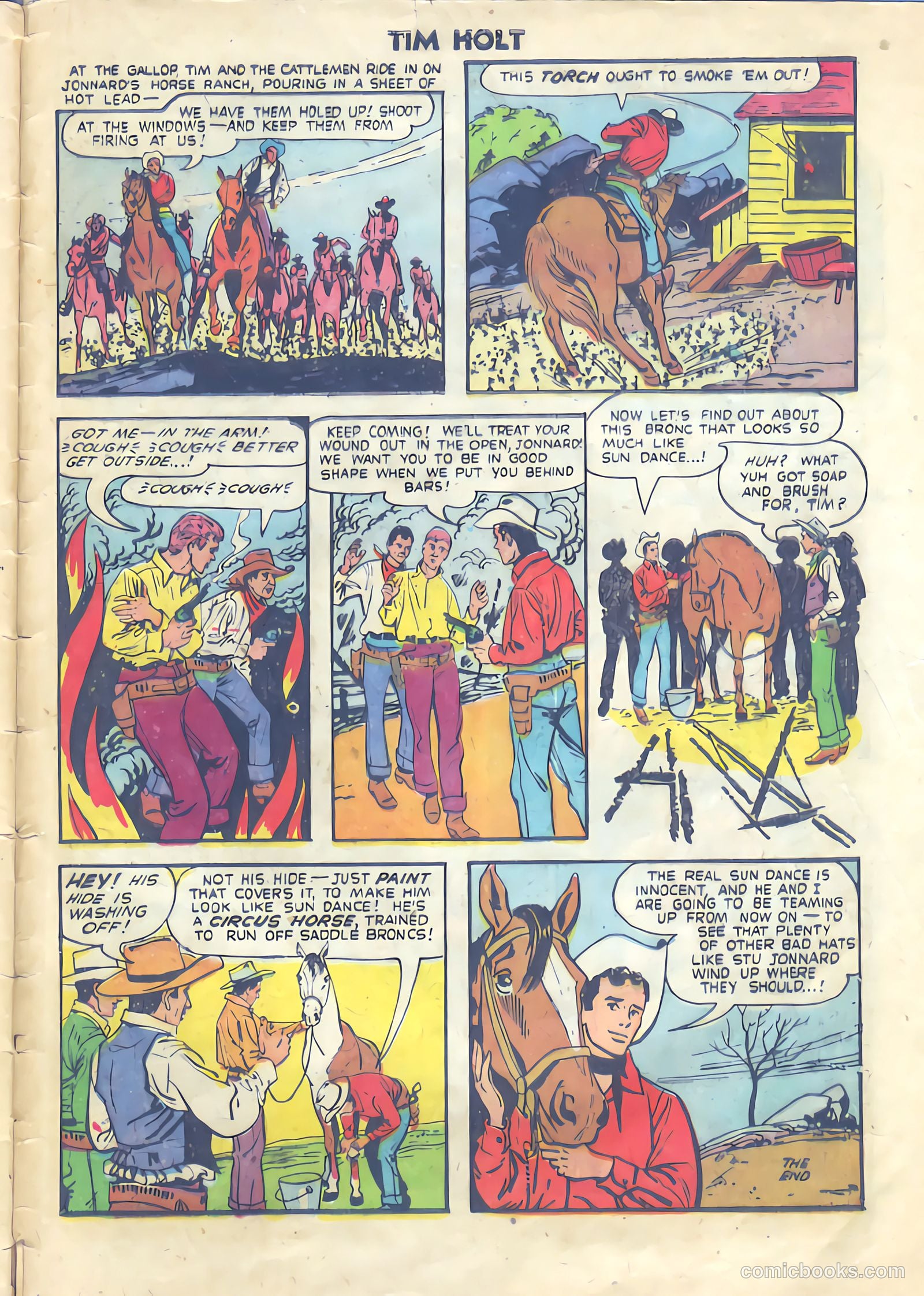 Tim Holt #28 (1952) — page 33 of 36