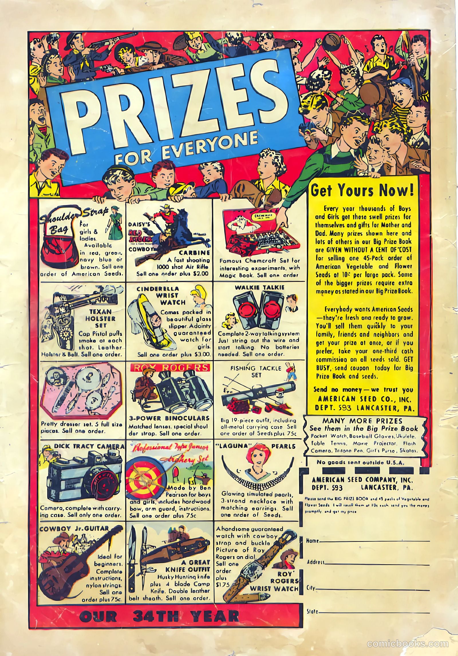 Tim Holt #28 (1952) — page 36 of 36