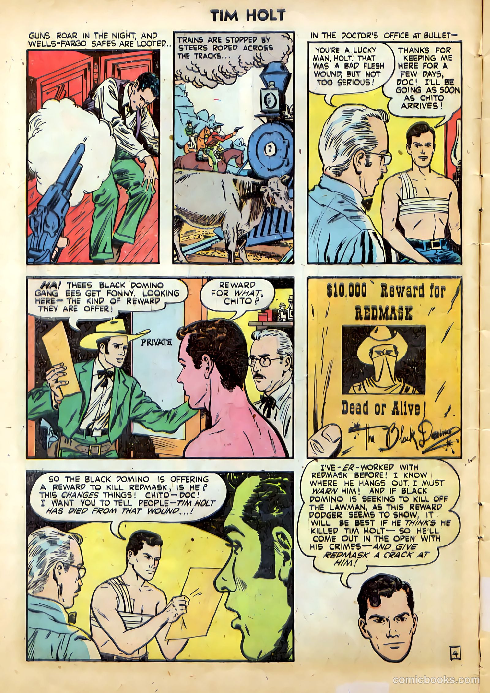Tim Holt #29 (1952) — page 6 of 36
