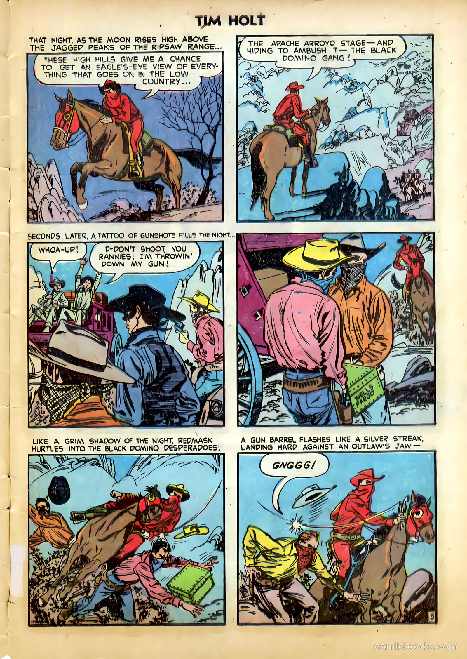 Tim Holt #29 (1952) — page 7 of 36