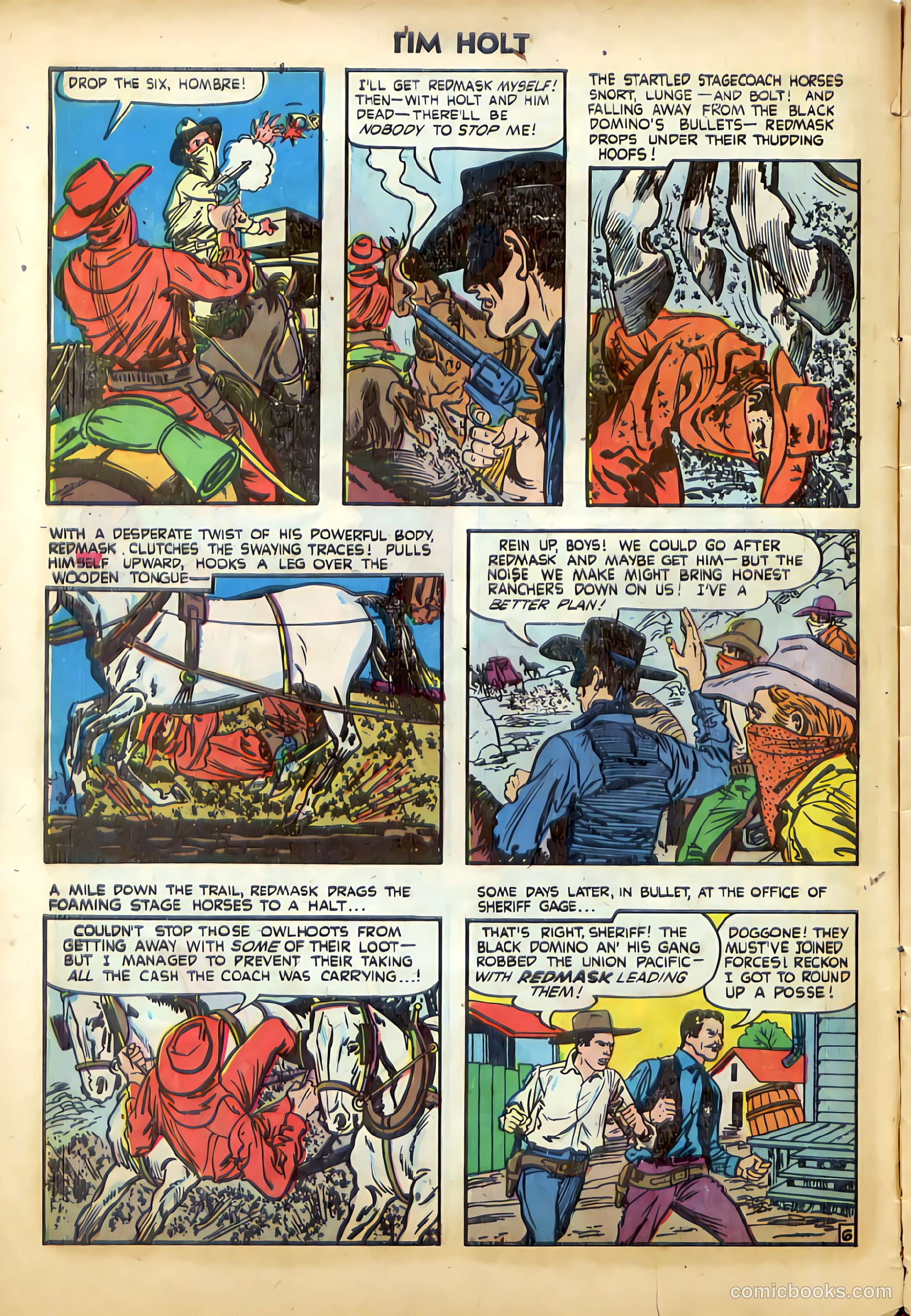 Tim Holt #29 (1952) — page 8 of 36