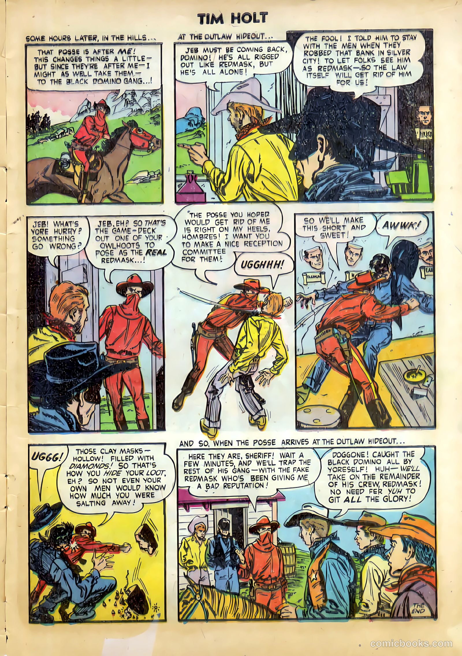 Tim Holt #29 (1952) — page 9 of 36