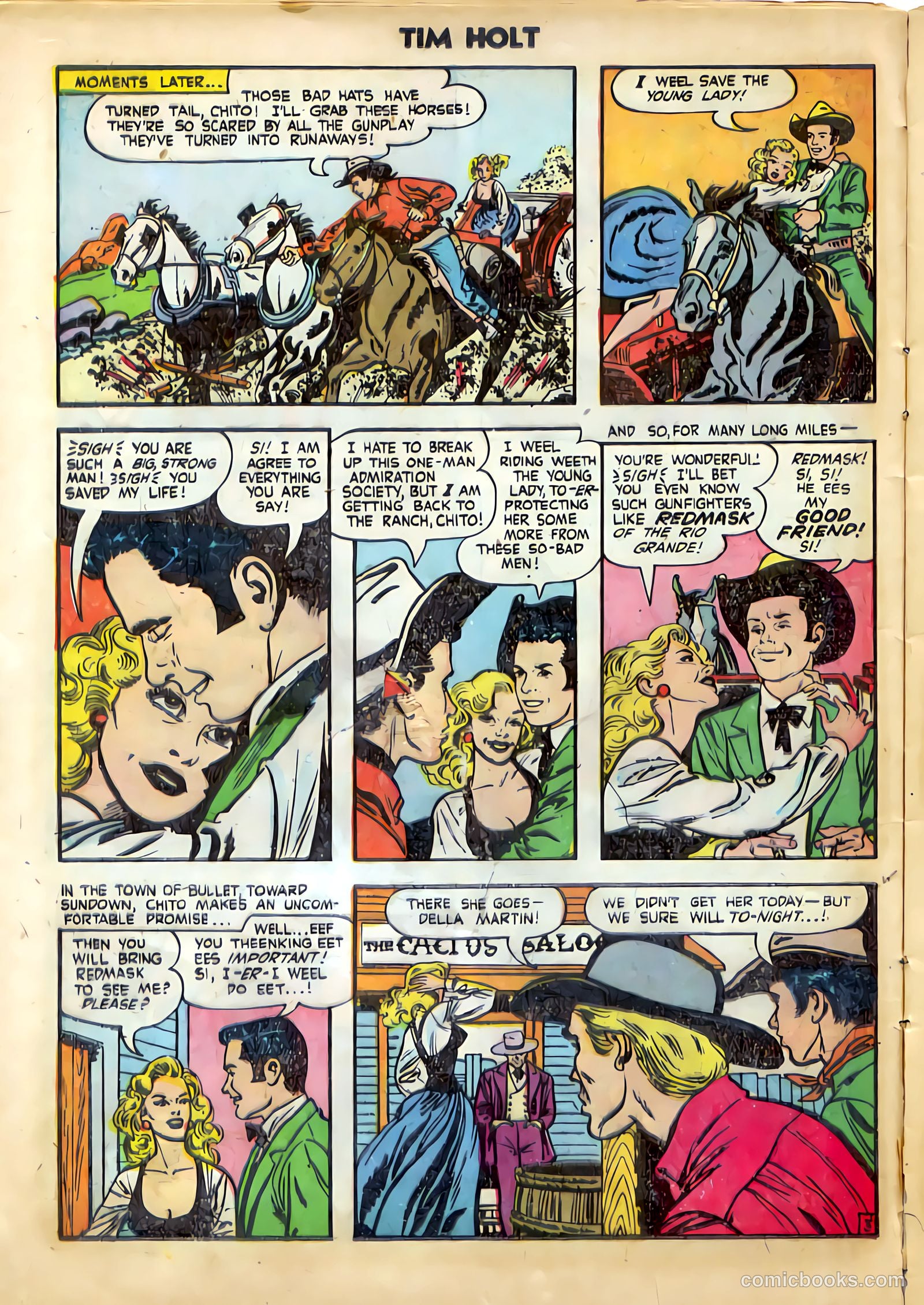 Tim Holt #29 (1952) — page 12 of 36