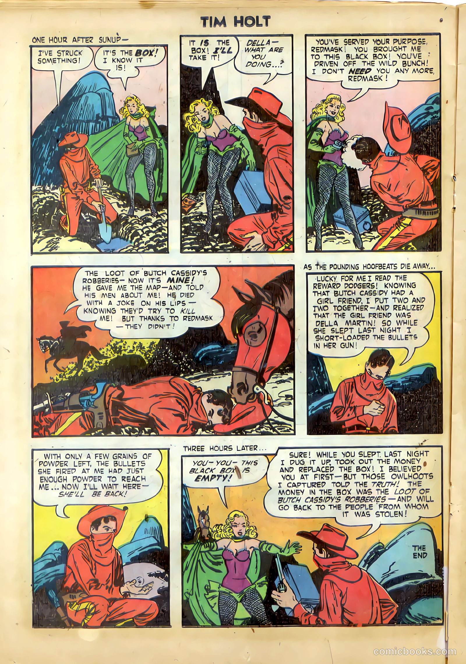 Tim Holt #29 (1952) — page 16 of 36