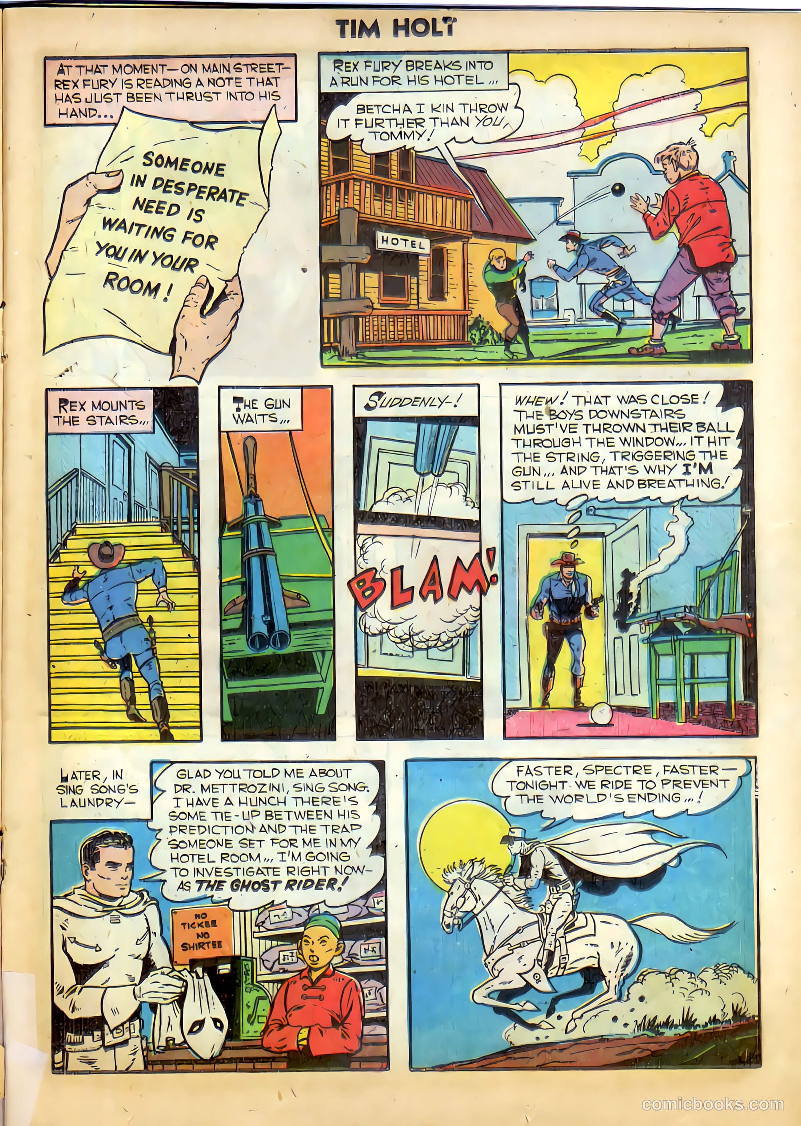 Tim Holt #29 (1952) — page 21 of 36