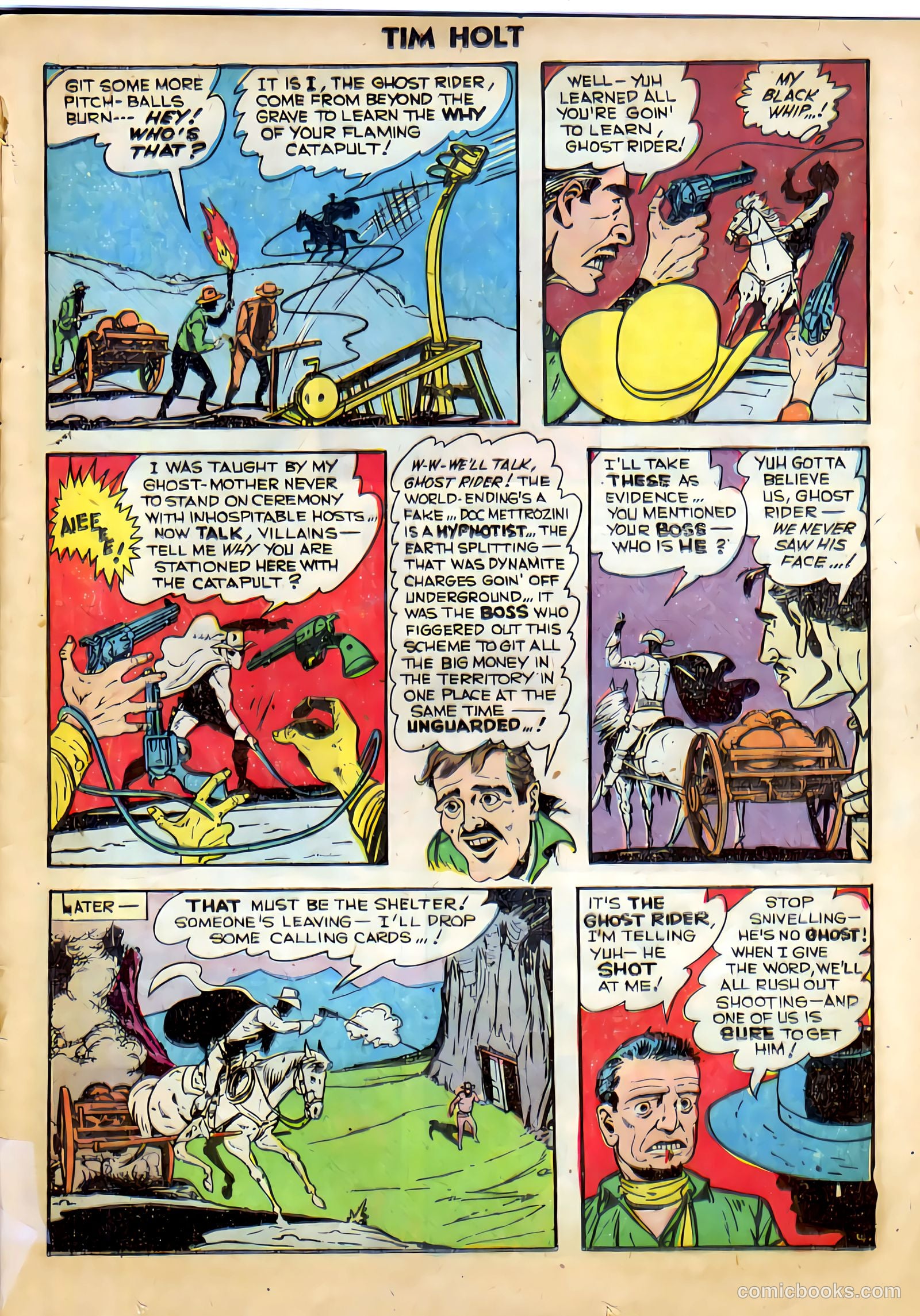 Tim Holt #29 (1952) — page 23 of 36