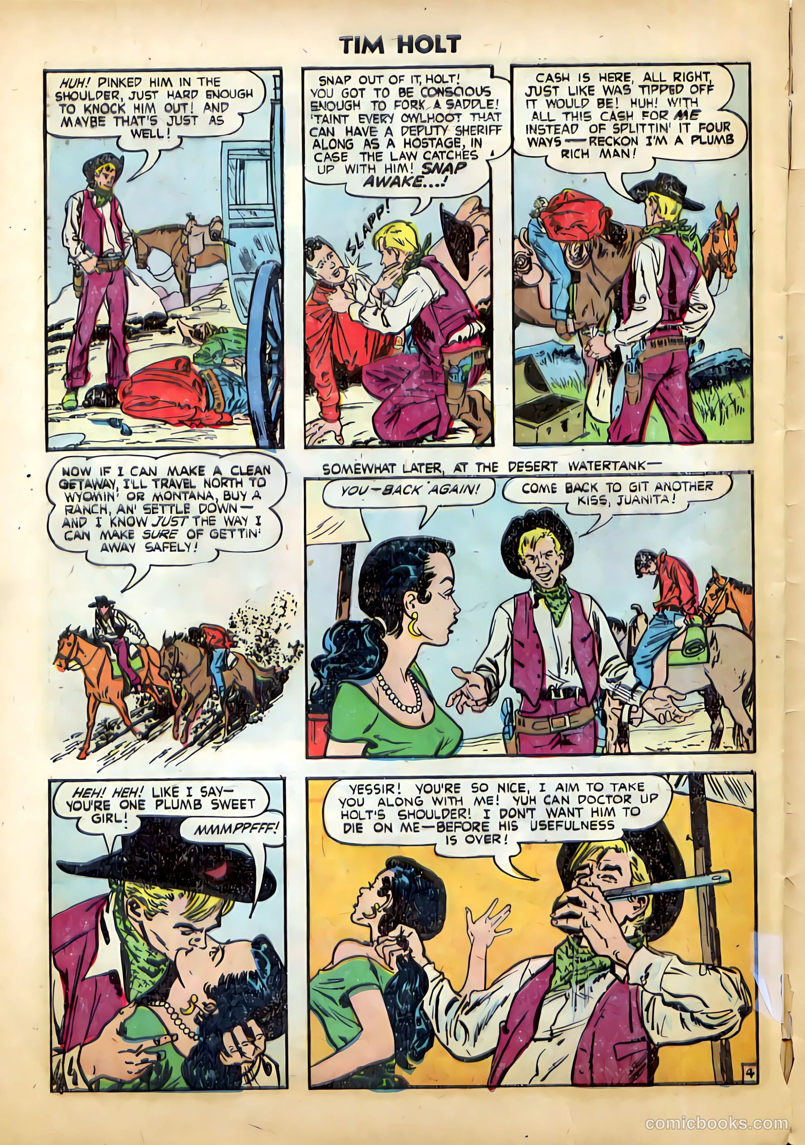 Tim Holt #29 (1952) — page 30 of 36