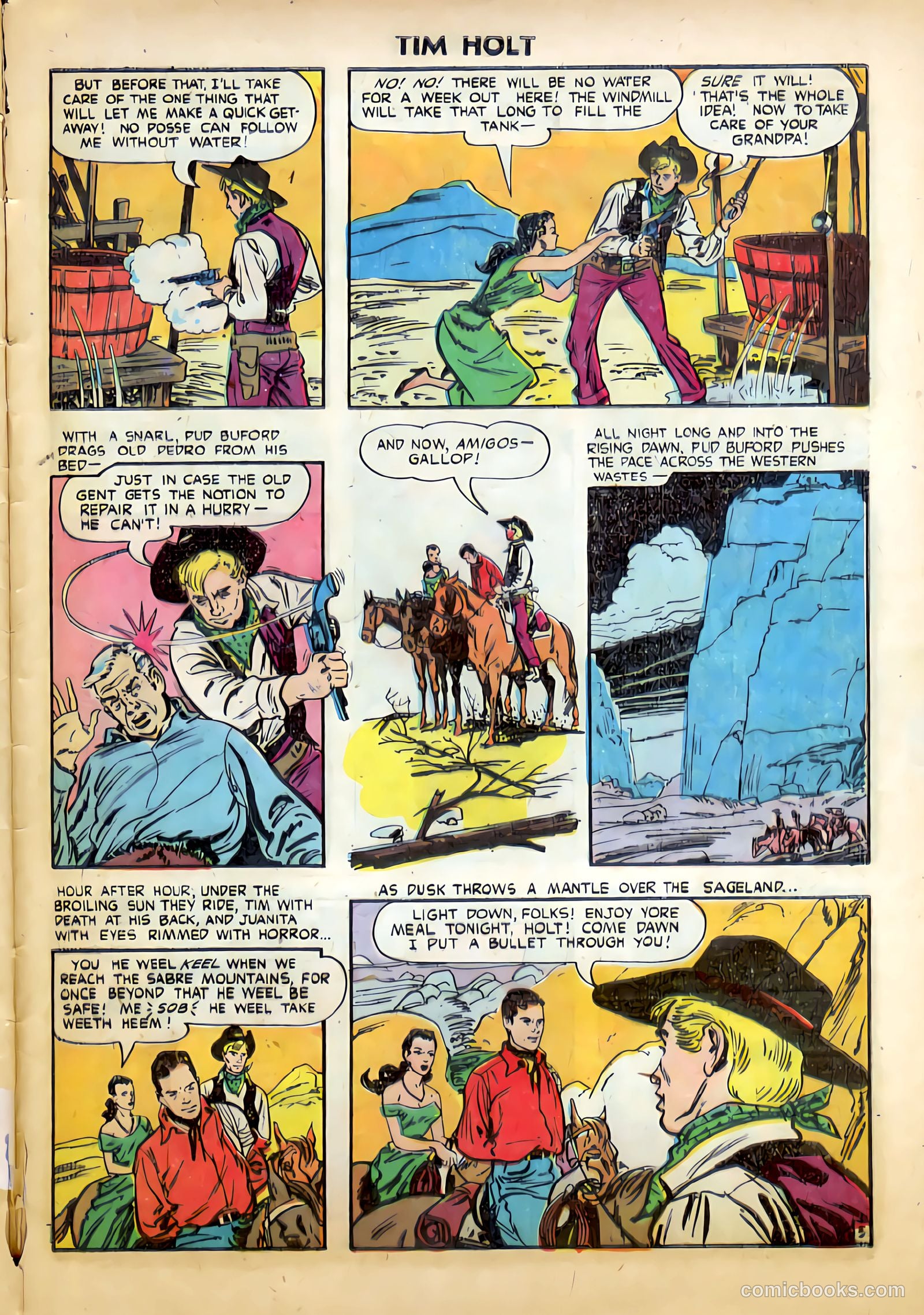 Tim Holt #29 (1952) — page 31 of 36