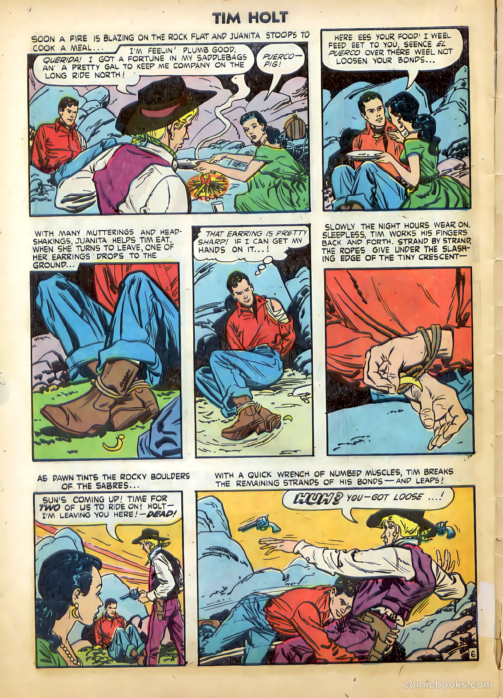 Tim Holt #29 (1952) — page 32 of 36