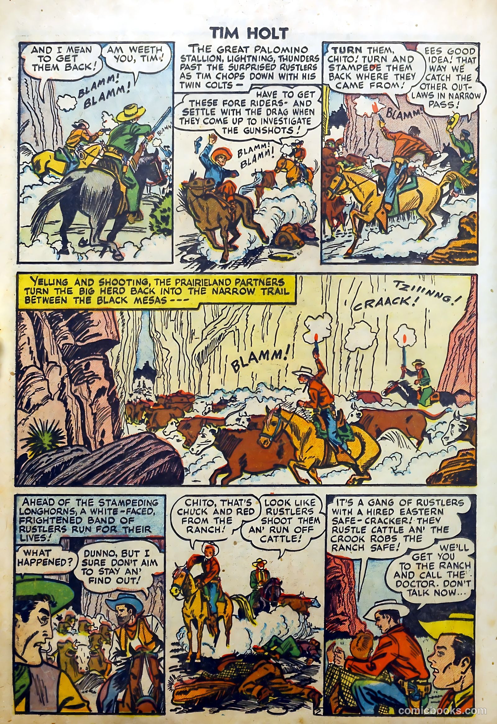 Tim Holt #3 (1948) — page 4 of 36