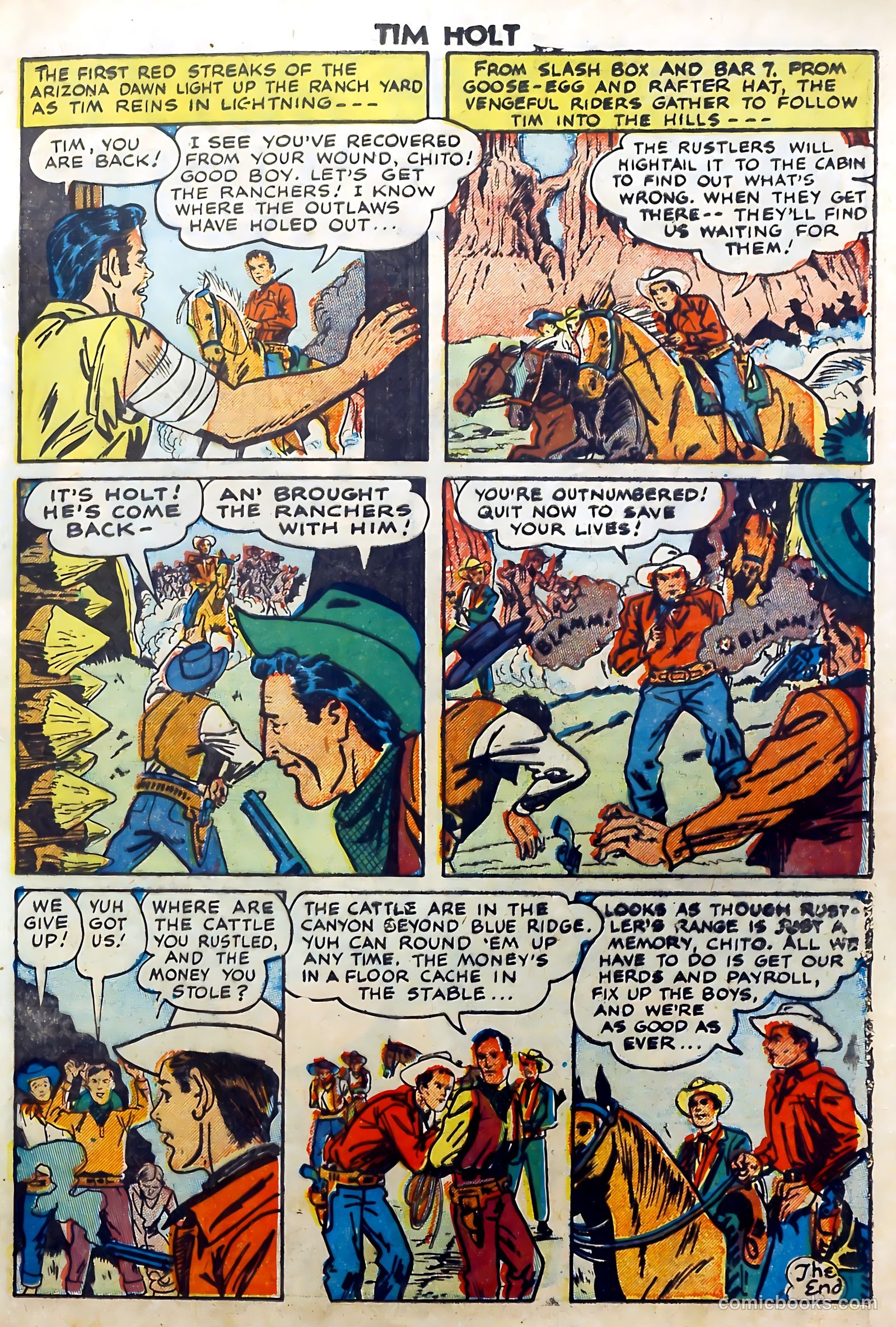 Tim Holt #3 (1948) — page 9 of 36