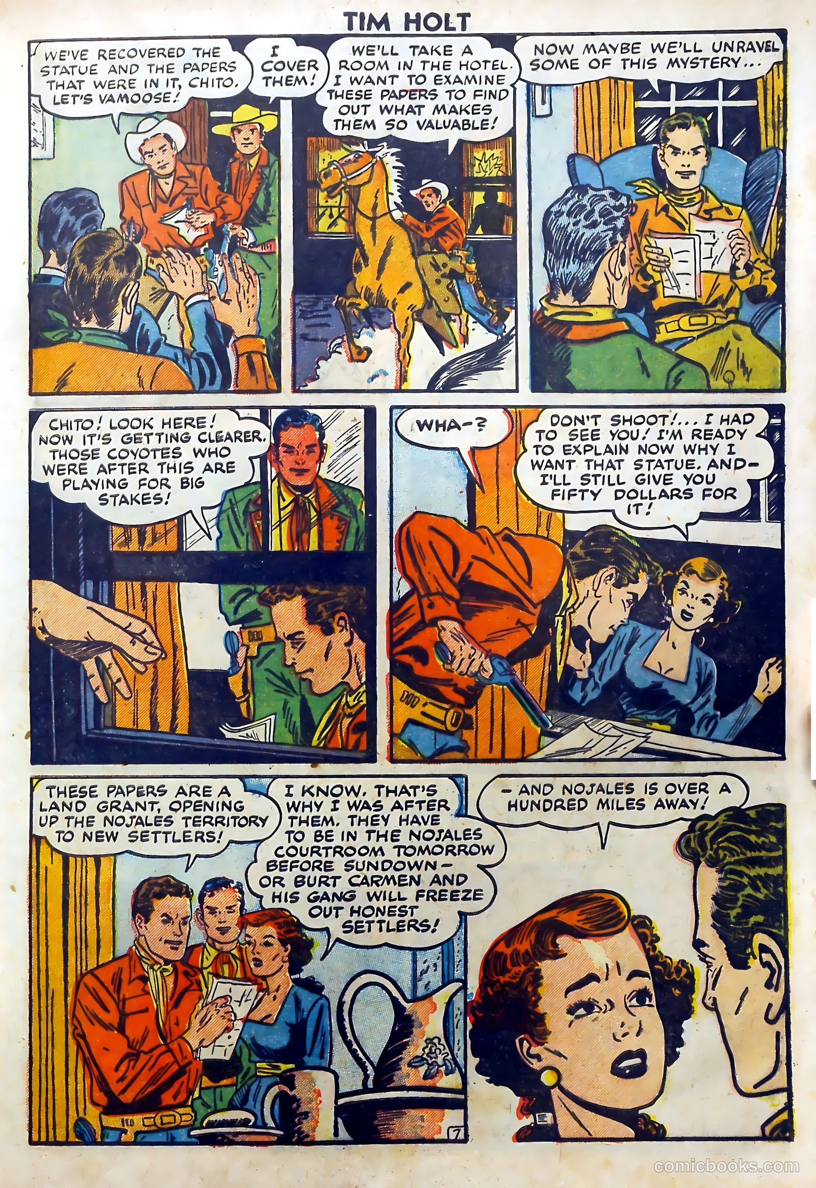 Tim Holt #3 (1948) — page 17 of 36