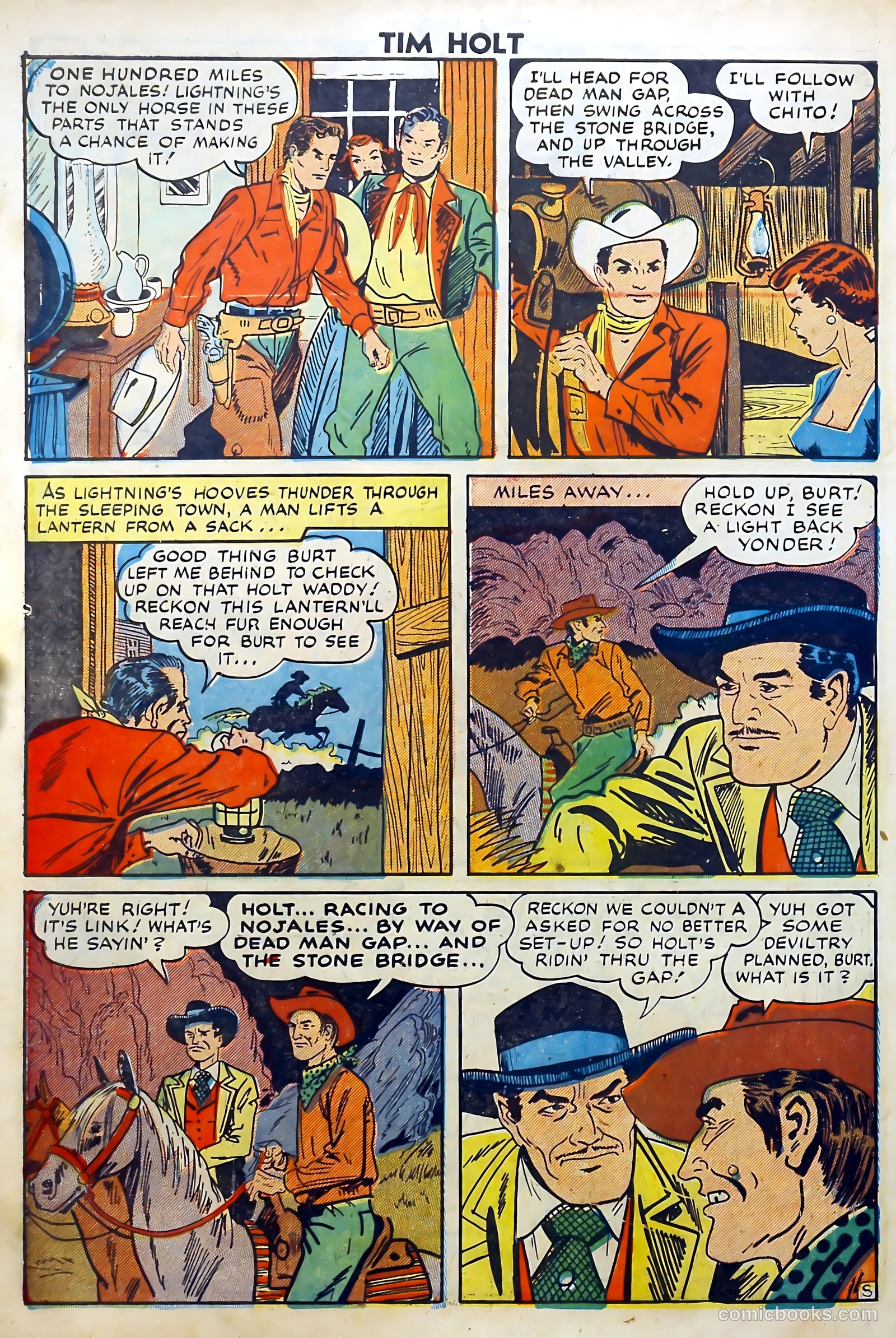 Tim Holt #3 (1948) — page 18 of 36