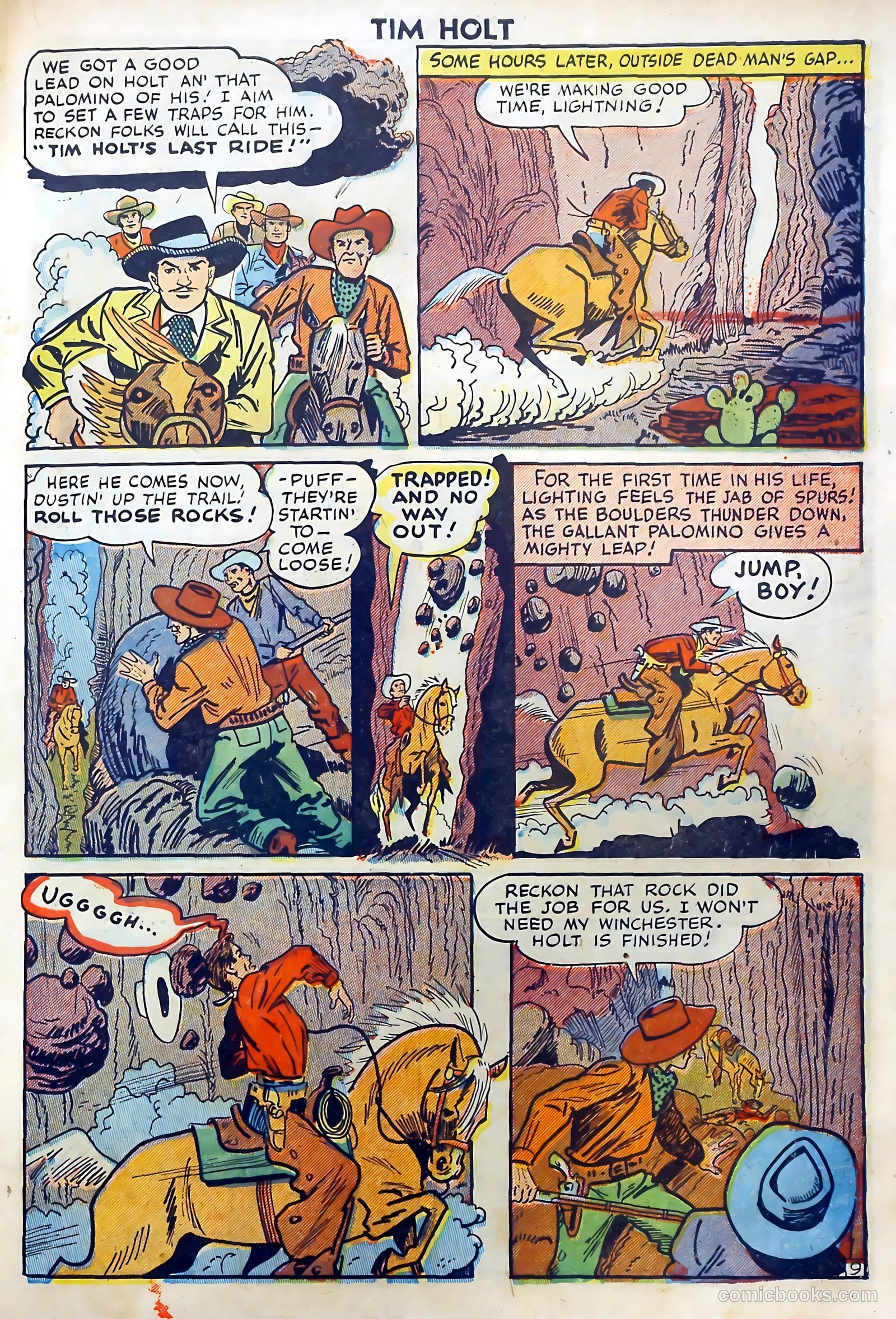 Tim Holt #3 (1948) — page 19 of 36