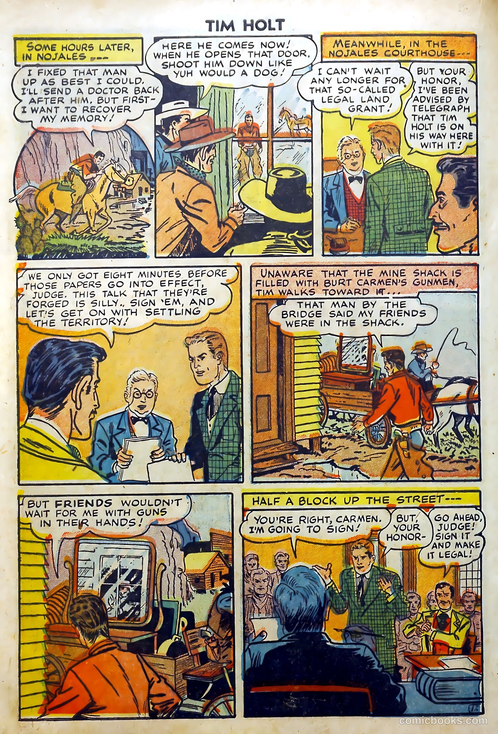 Tim Holt #3 (1948) — page 22 of 36