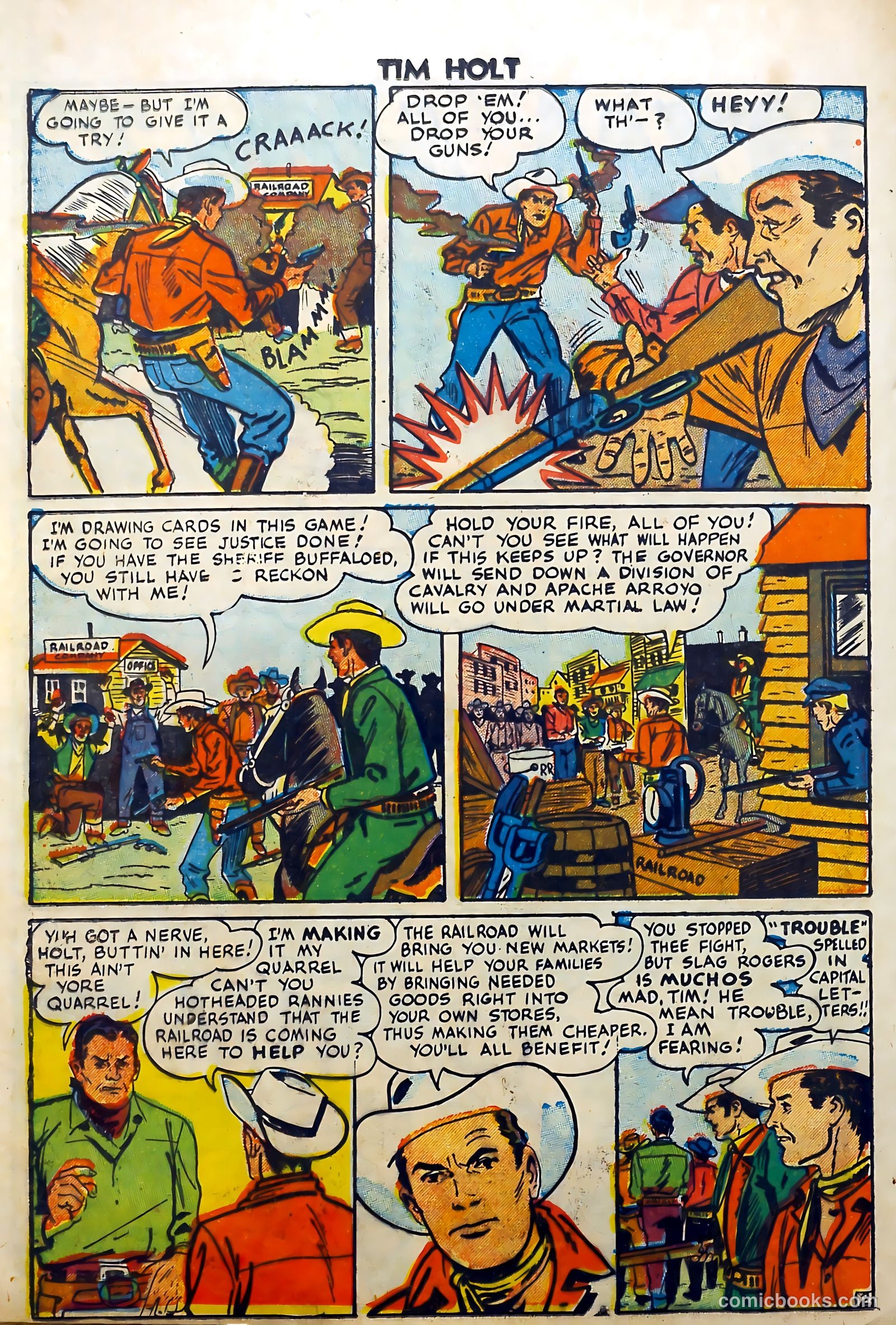 Tim Holt #3 (1948) — page 28 of 36